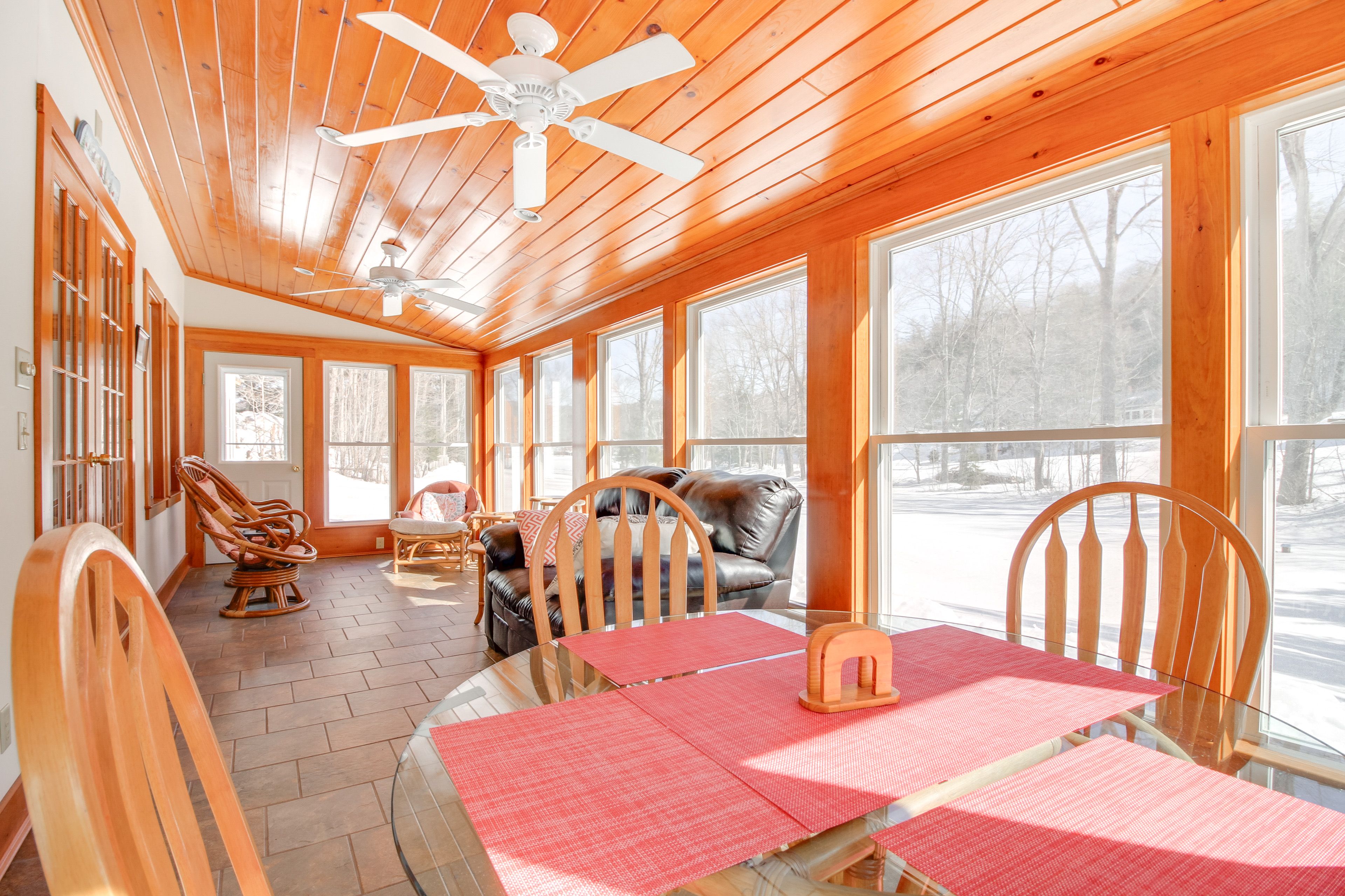 Sunroom | 2-Story Home | Free WiFi | Central Heating