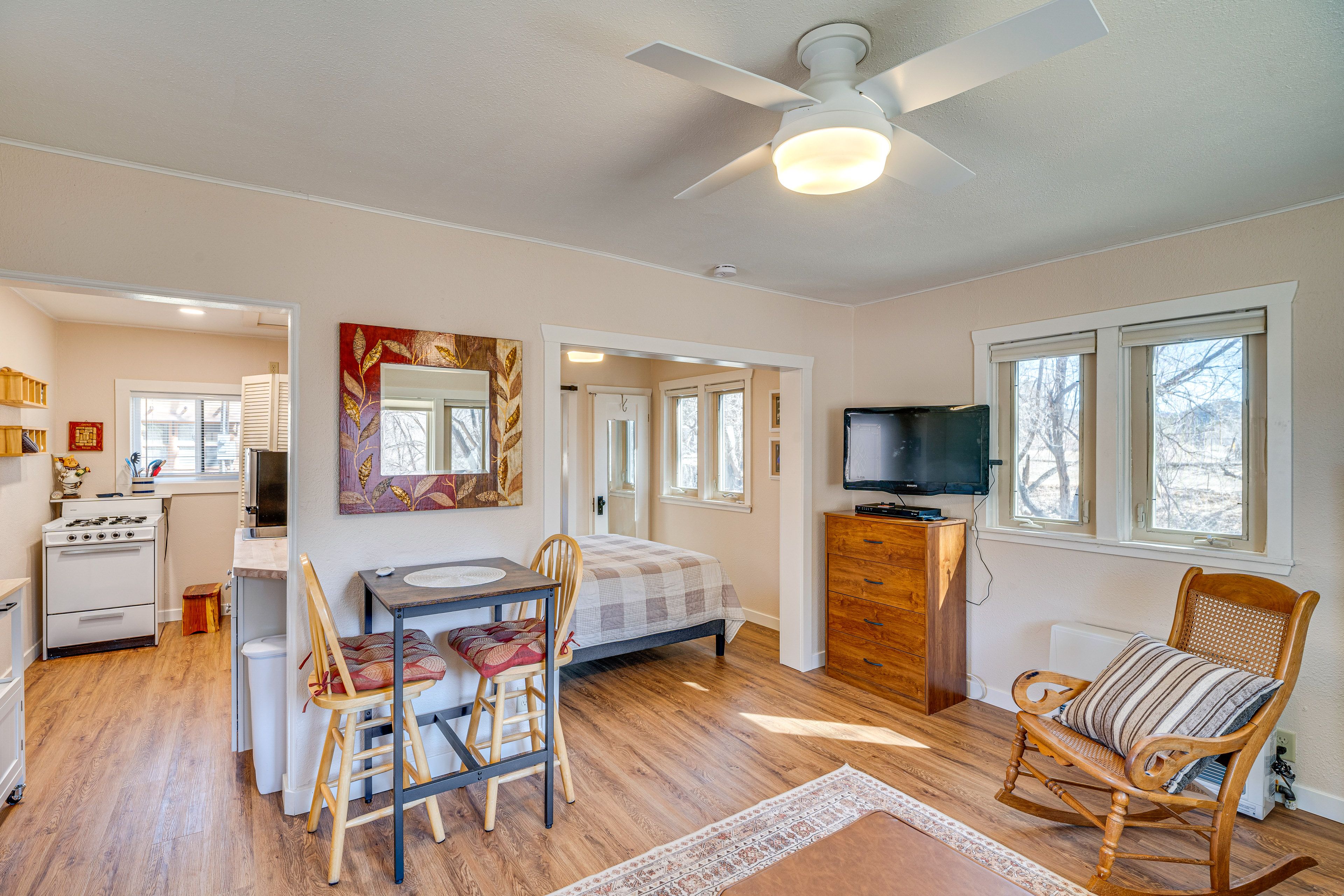 Studio Interior | Open Floor Plan | Dining Table