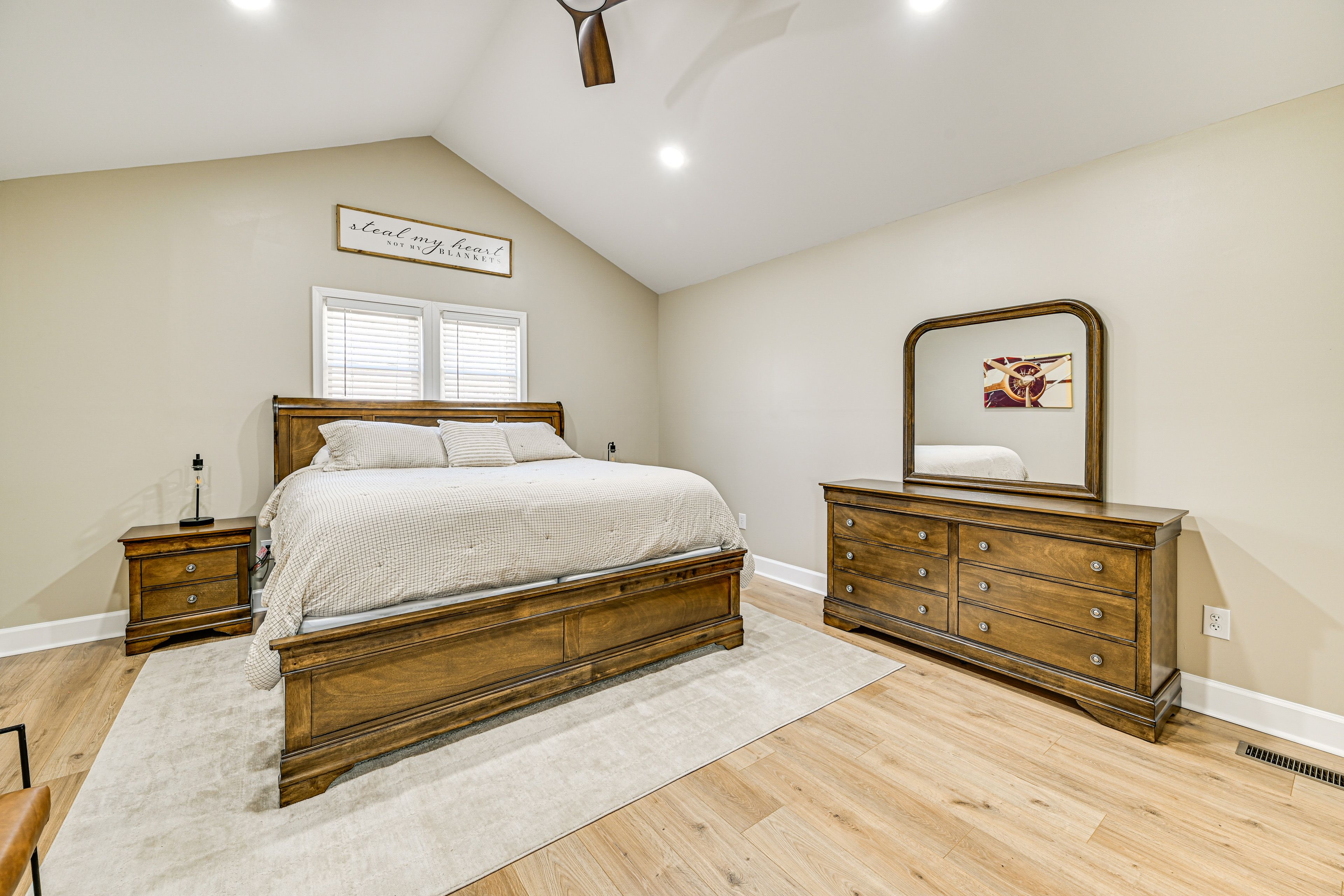 Bedroom 1 | King Bed | Main Level | Smart TV