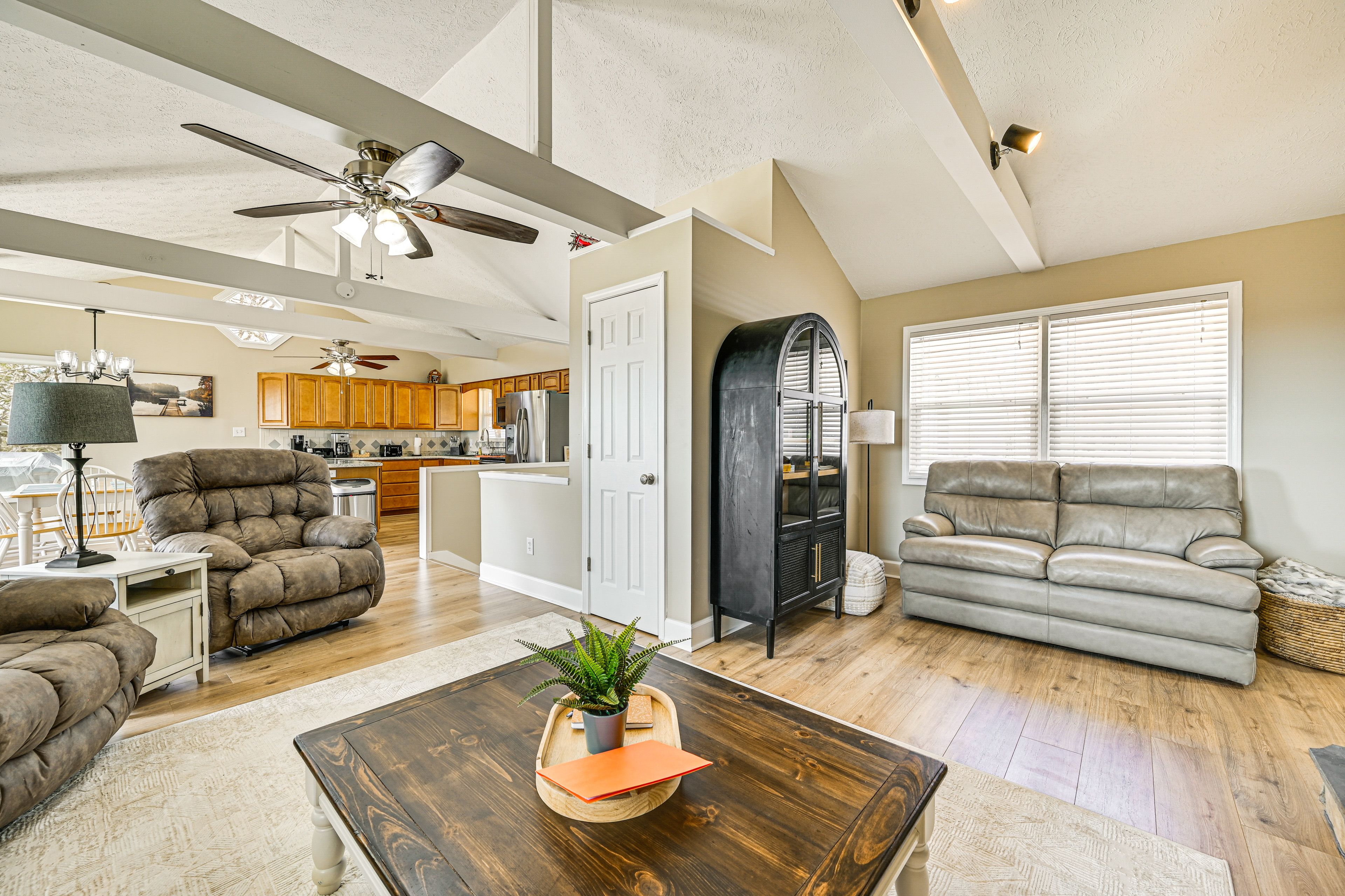 Living Room | Main Level | Central A/C & Heating