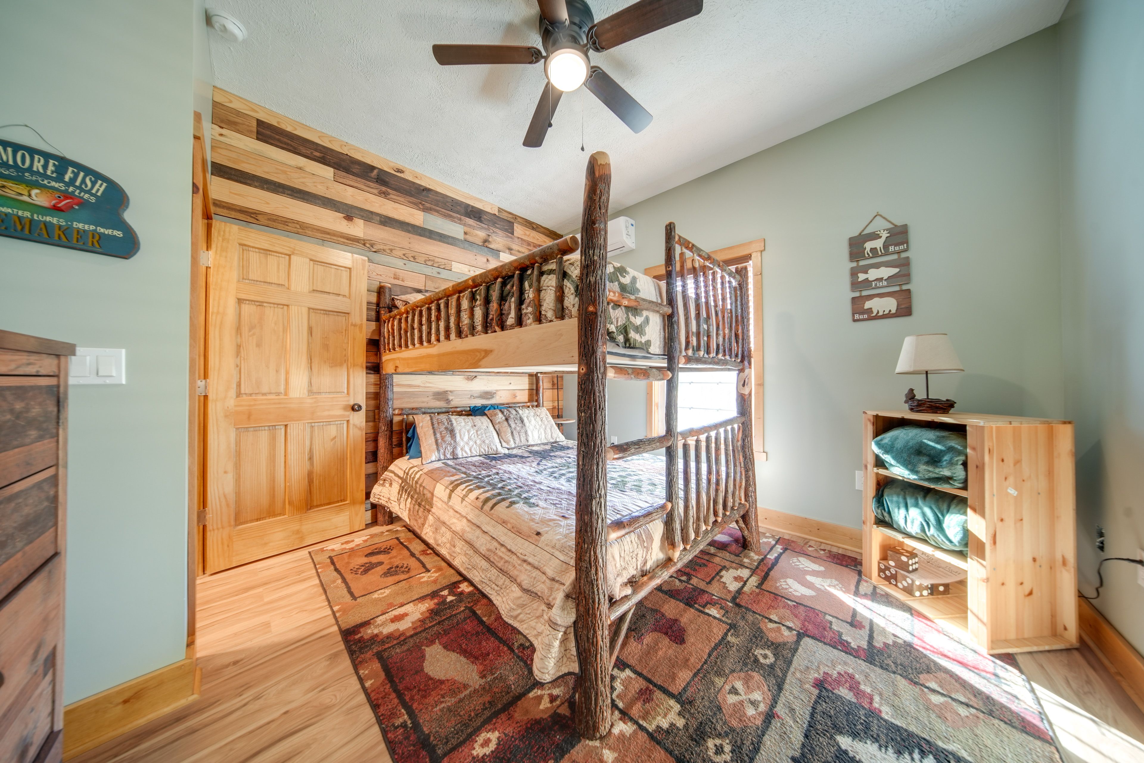 Bedroom 2 | Main Level | Queen Bunk Bed | Smart TV w/ Cable