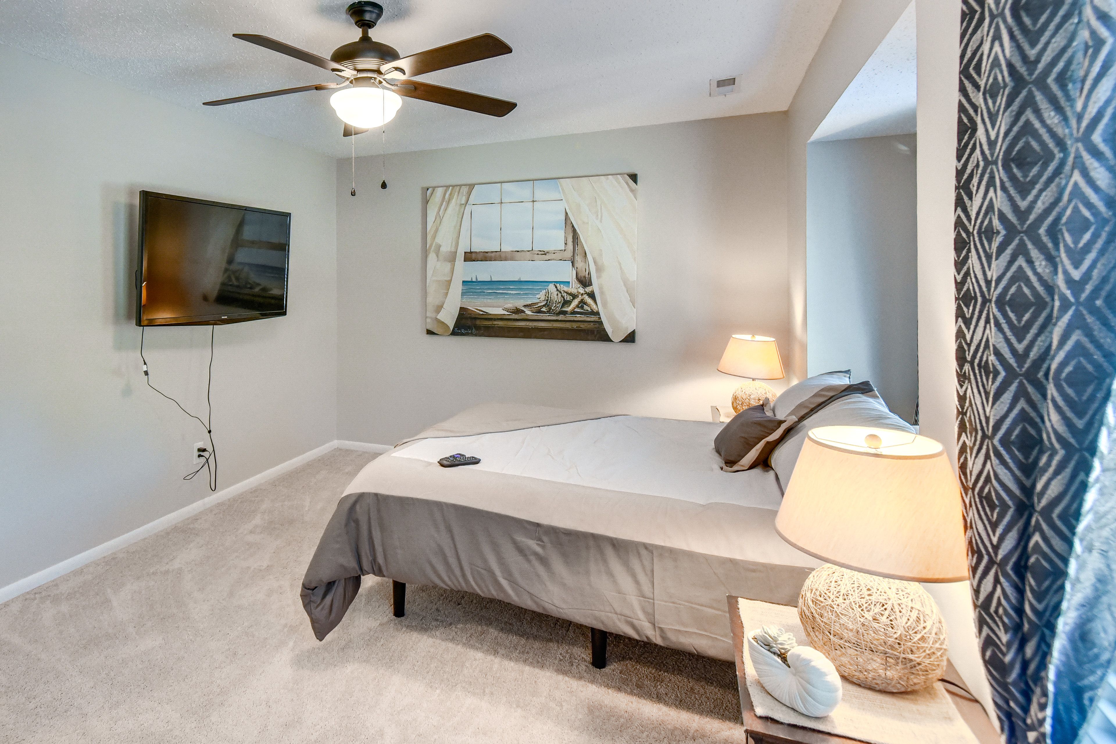 Bedroom 1 | 2nd Floor | King Bed | Linens Provided