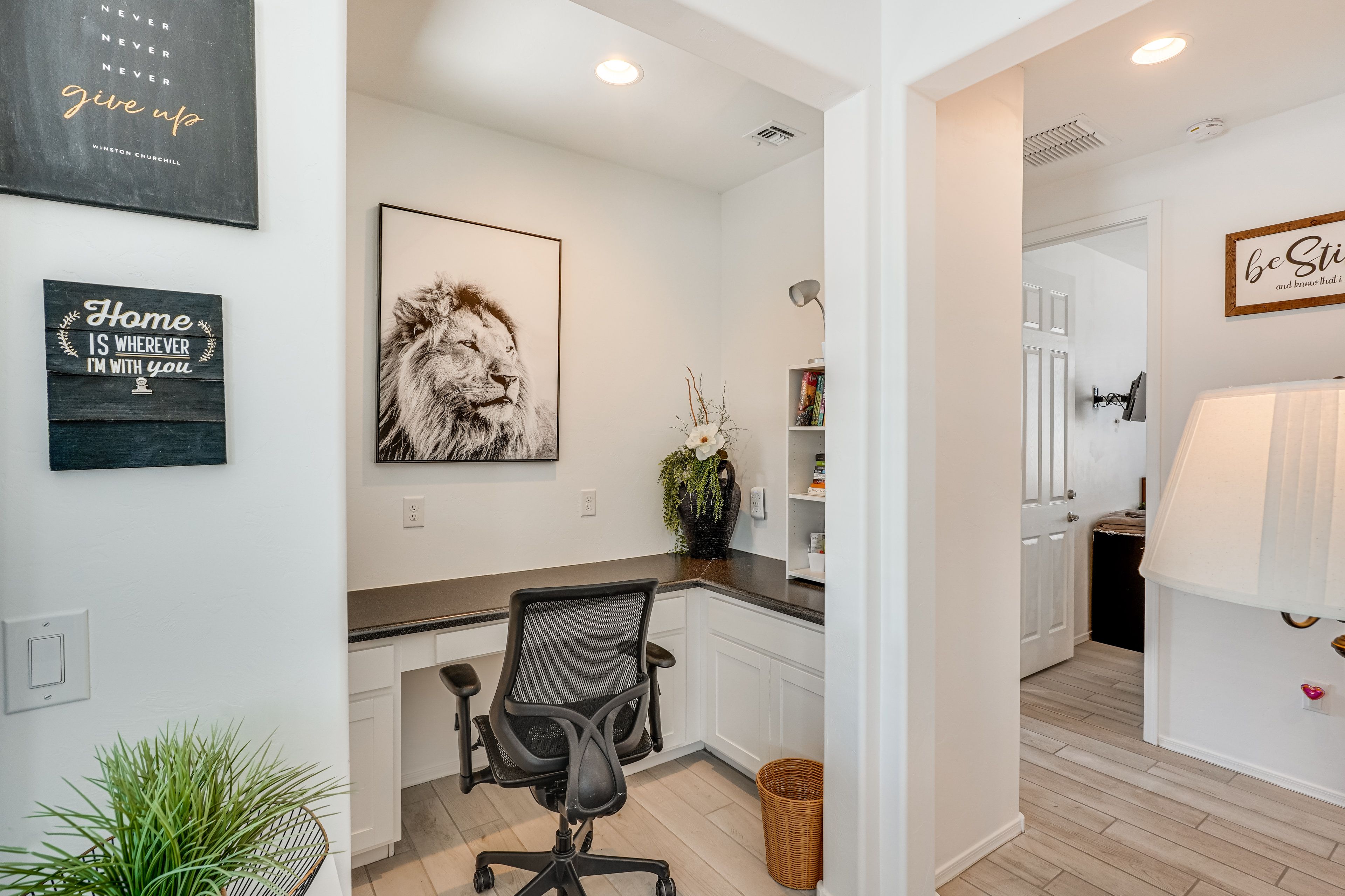 Laptop-Friendly Workspace