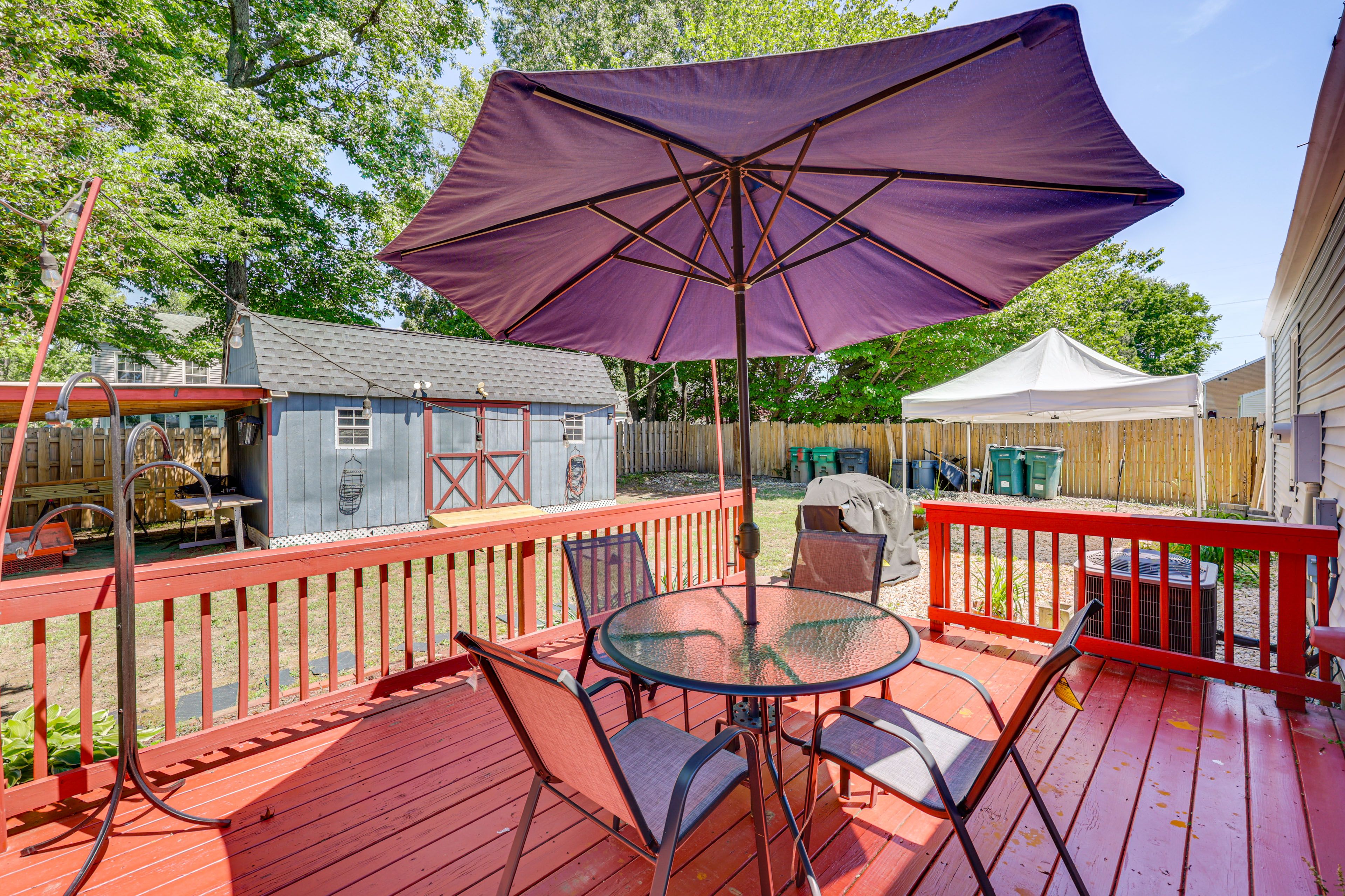 Deck | Gas Grill | Fenced Yard | Single-Story Home