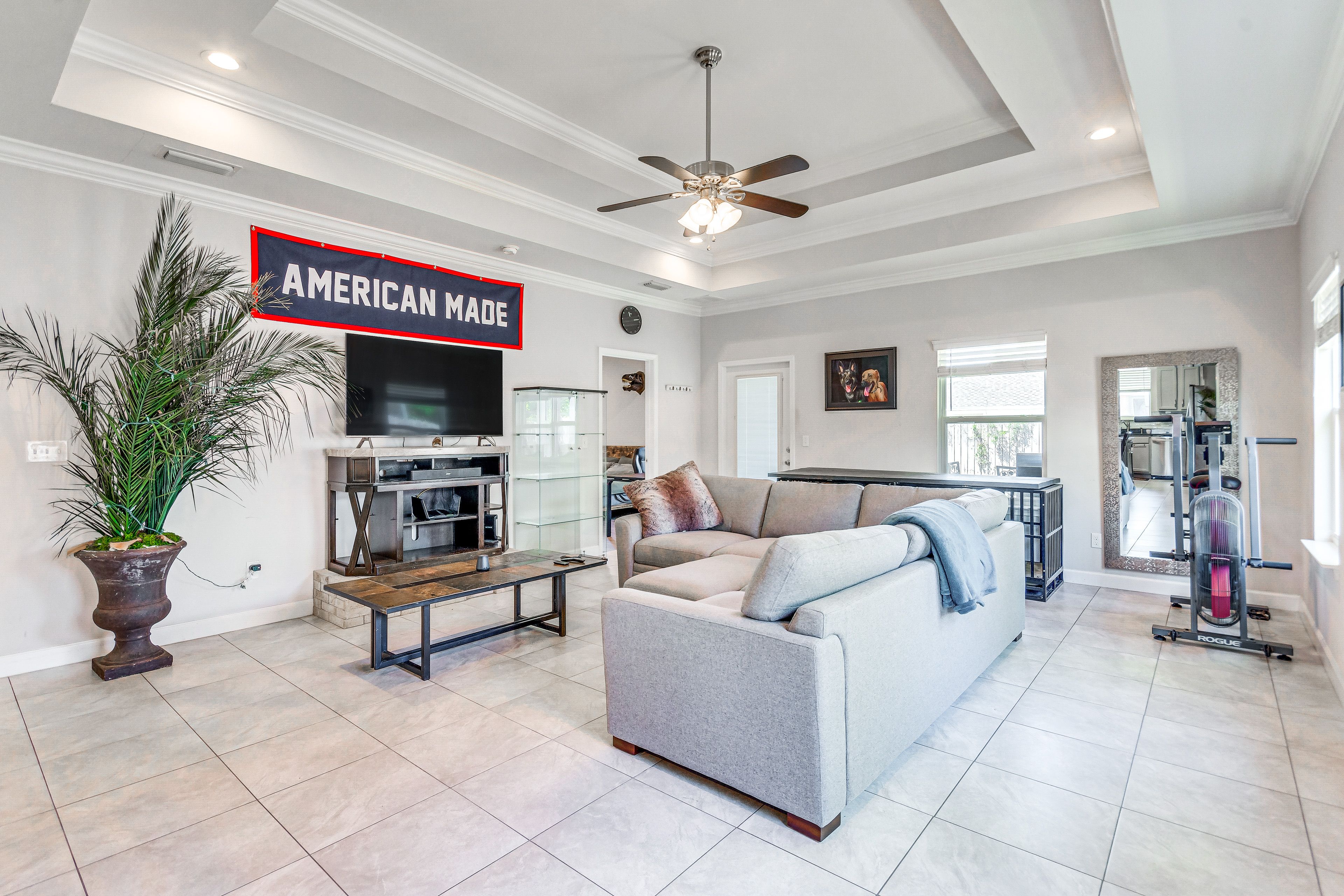 Living Room | Free WiFi | Central A/C & Heat | Smart TV | Single-Story Home