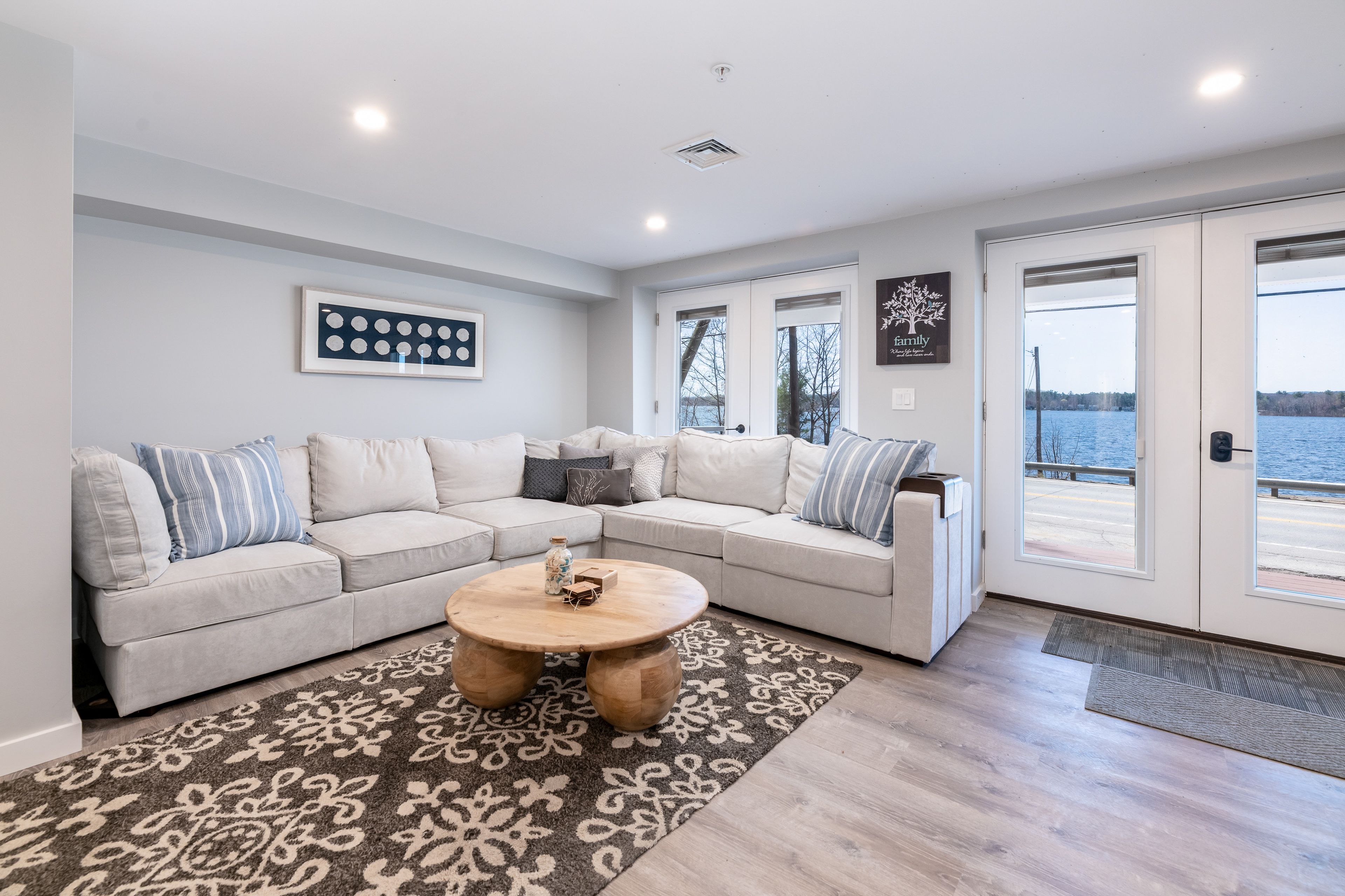 Living Room | 1st Floor | Central A/C & Heat | Free WiFi