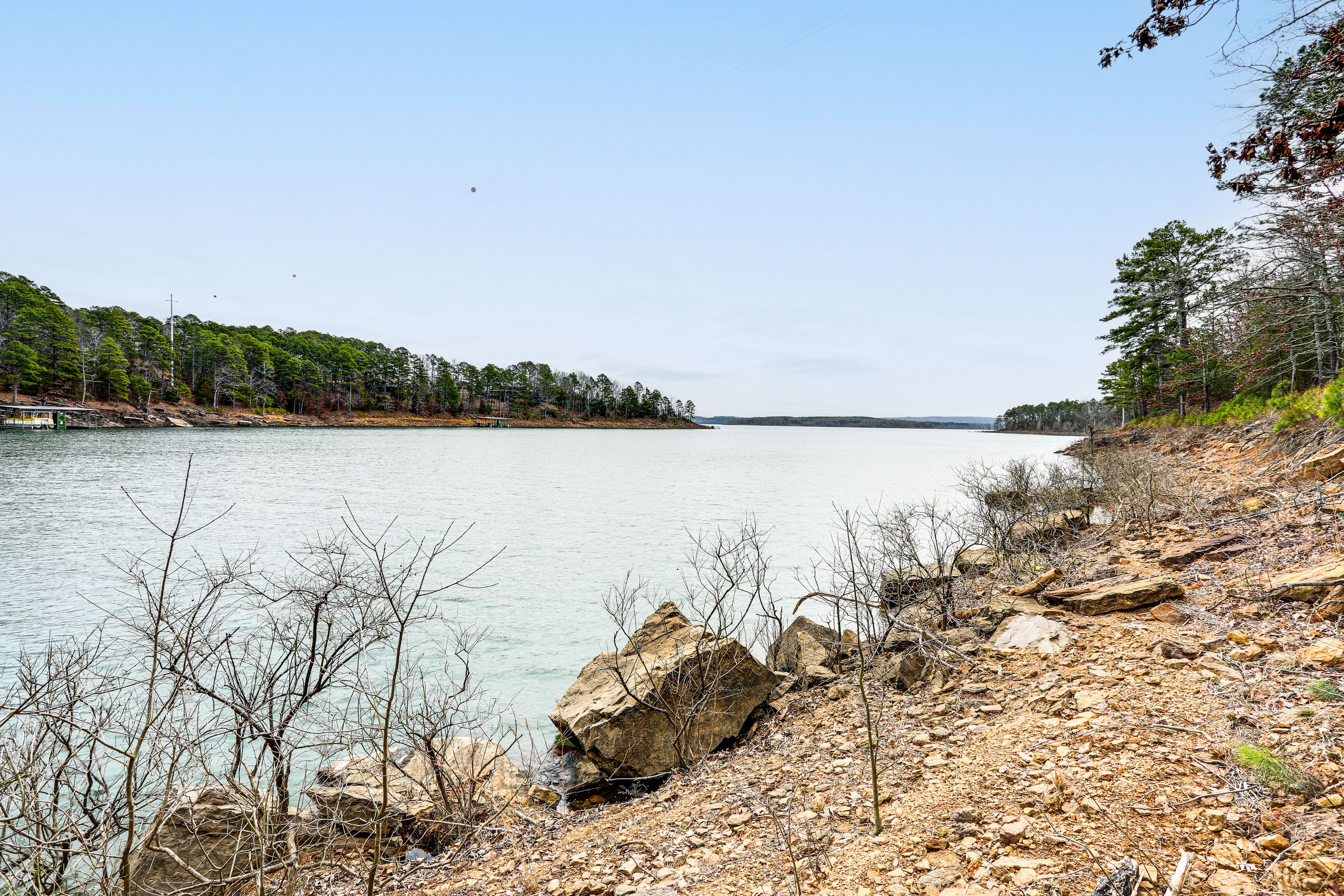 Walk to Greers Ferry Lake Shoreline