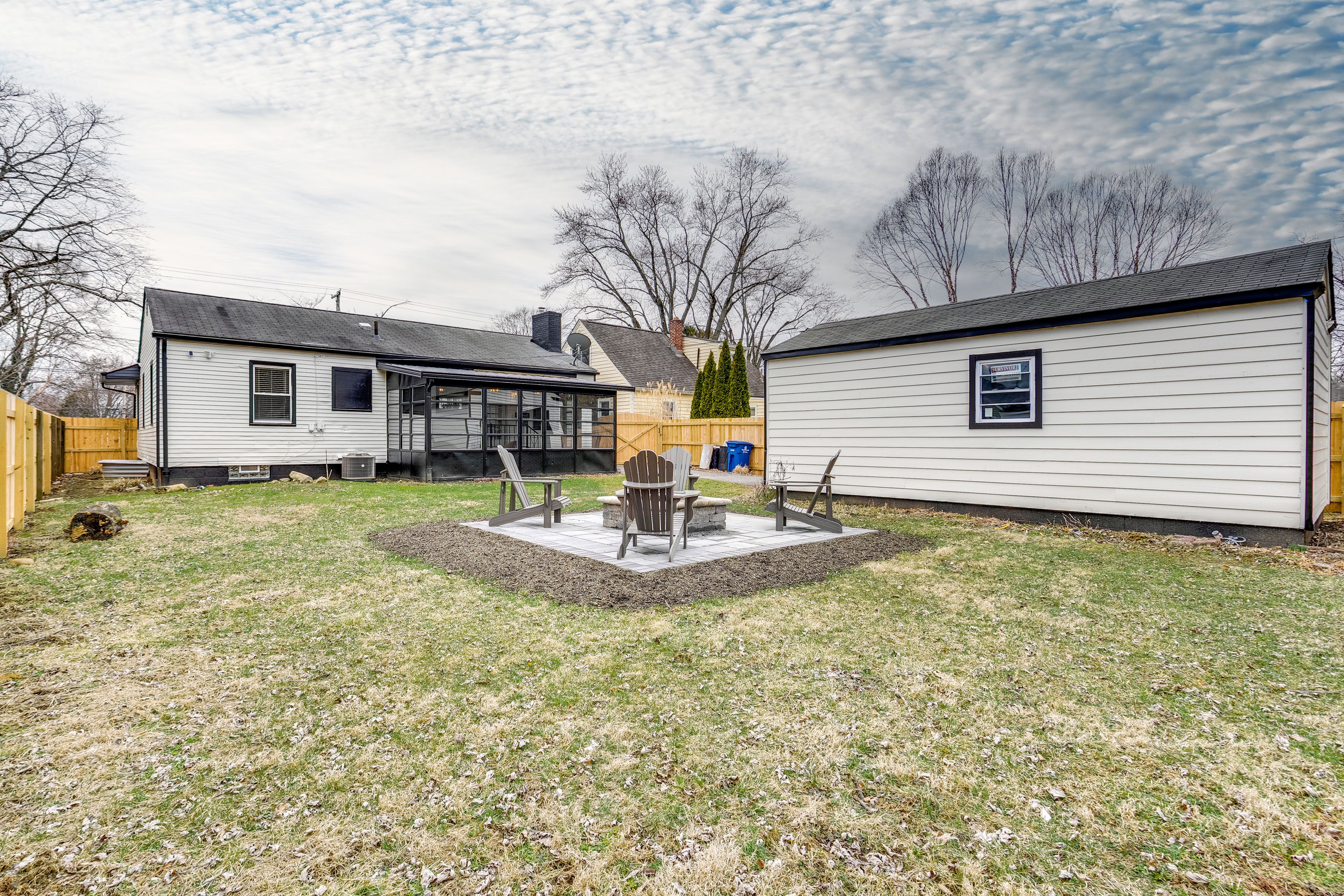 Fenced Backyard | Fire Pit