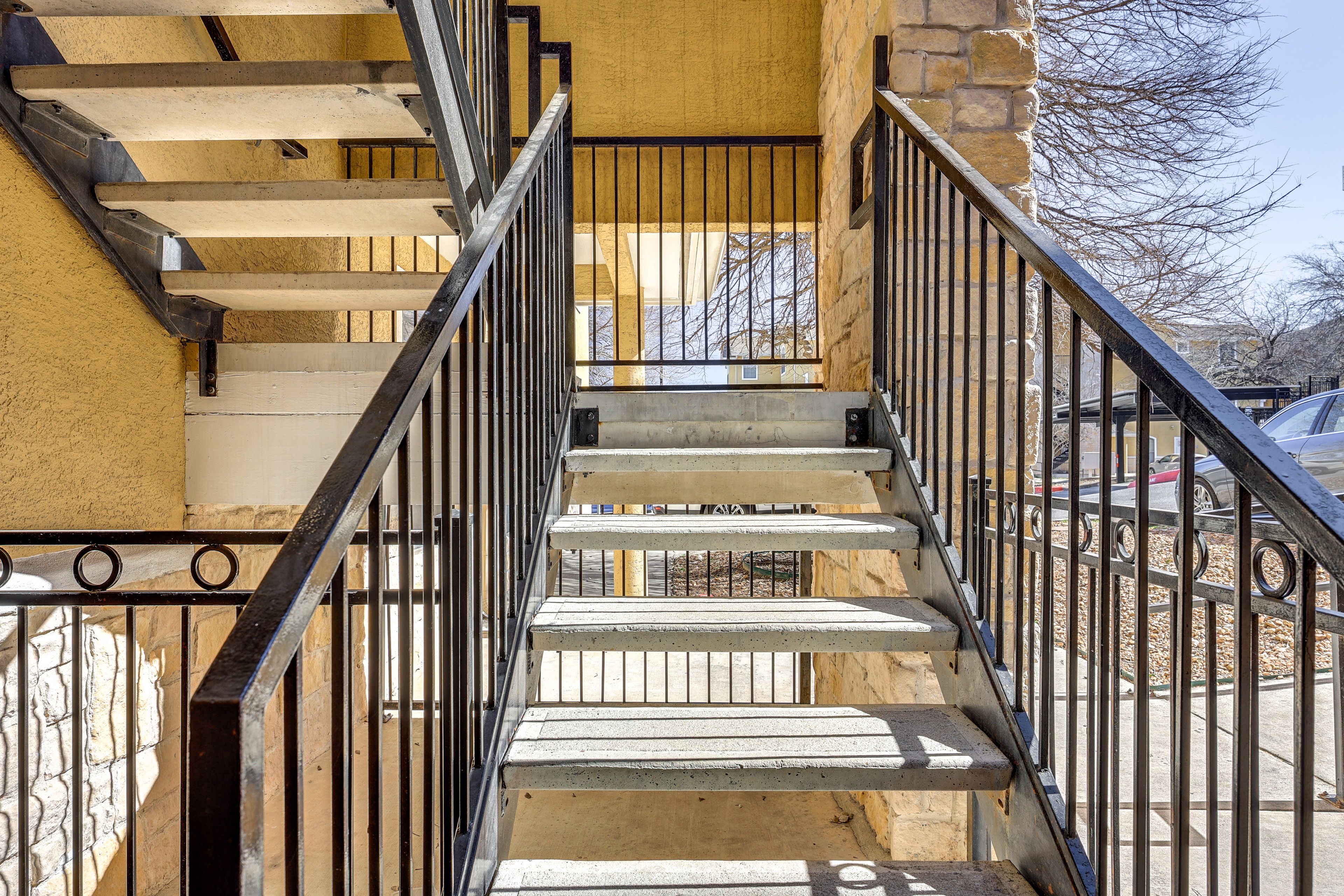 Stairs to Unit