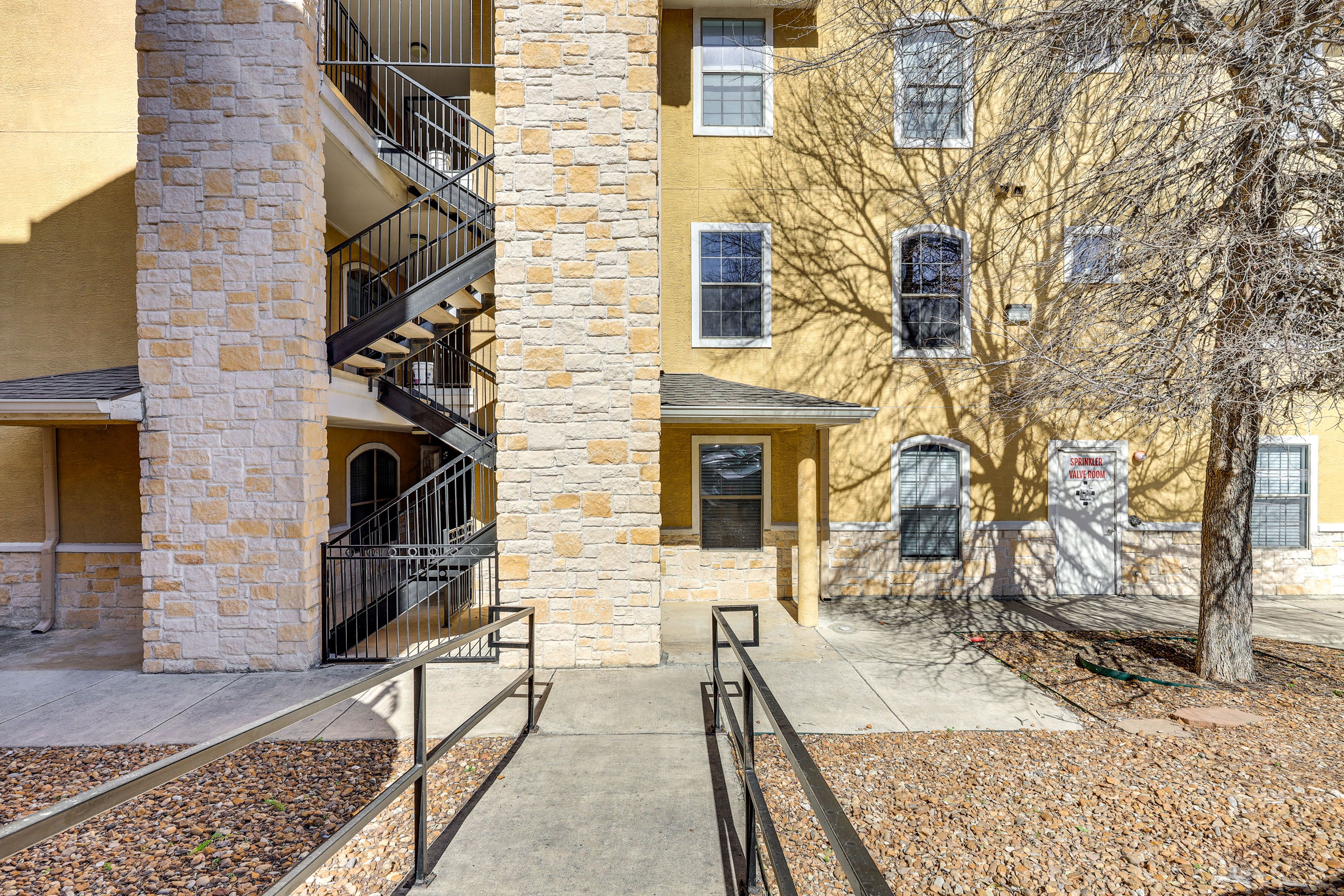 Condo Exterior | Gated Community