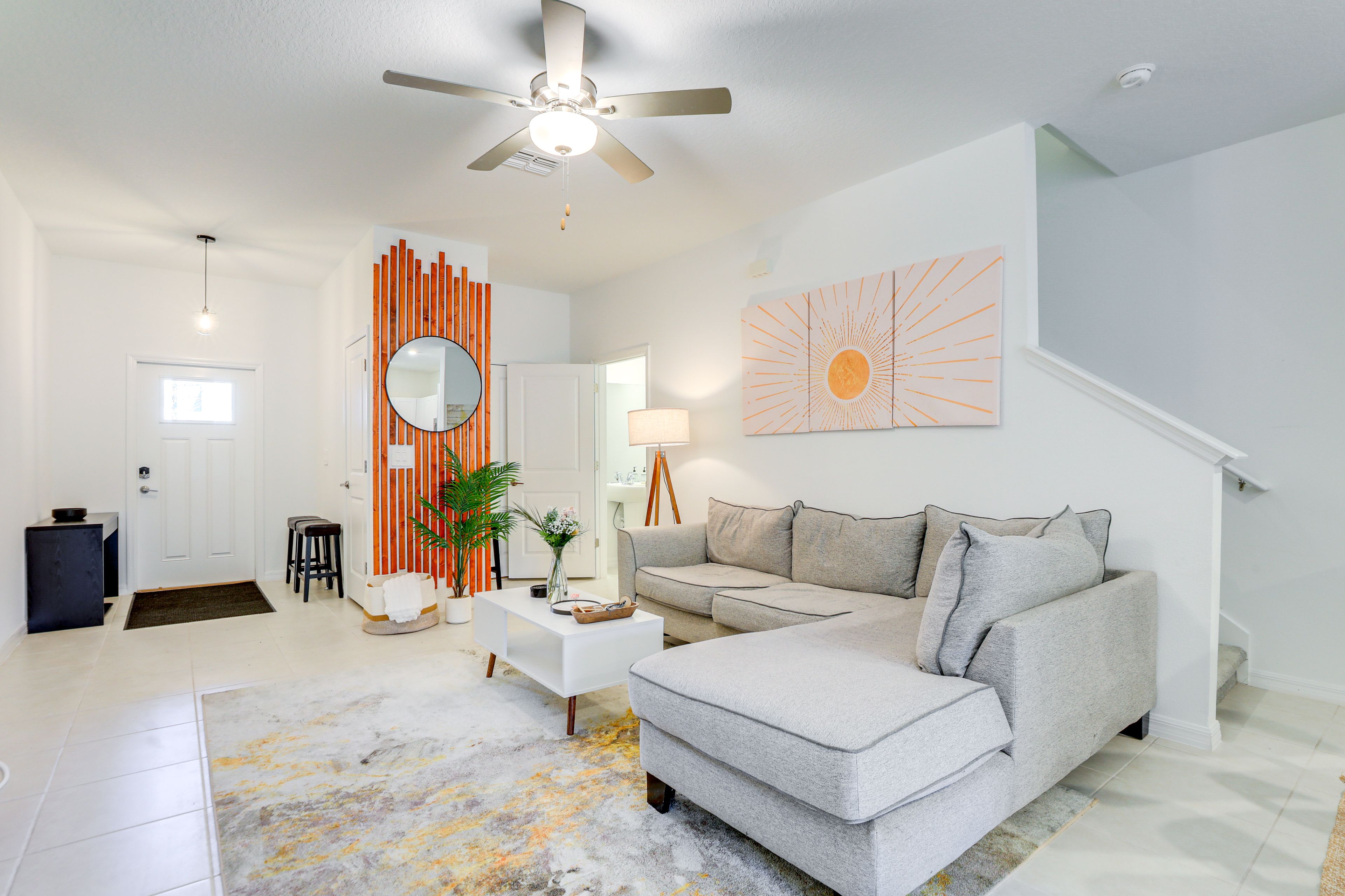 Ruskin Vacation Rental | 2BR | 2.5BA | 1,513 Sq Ft | Stairs Required