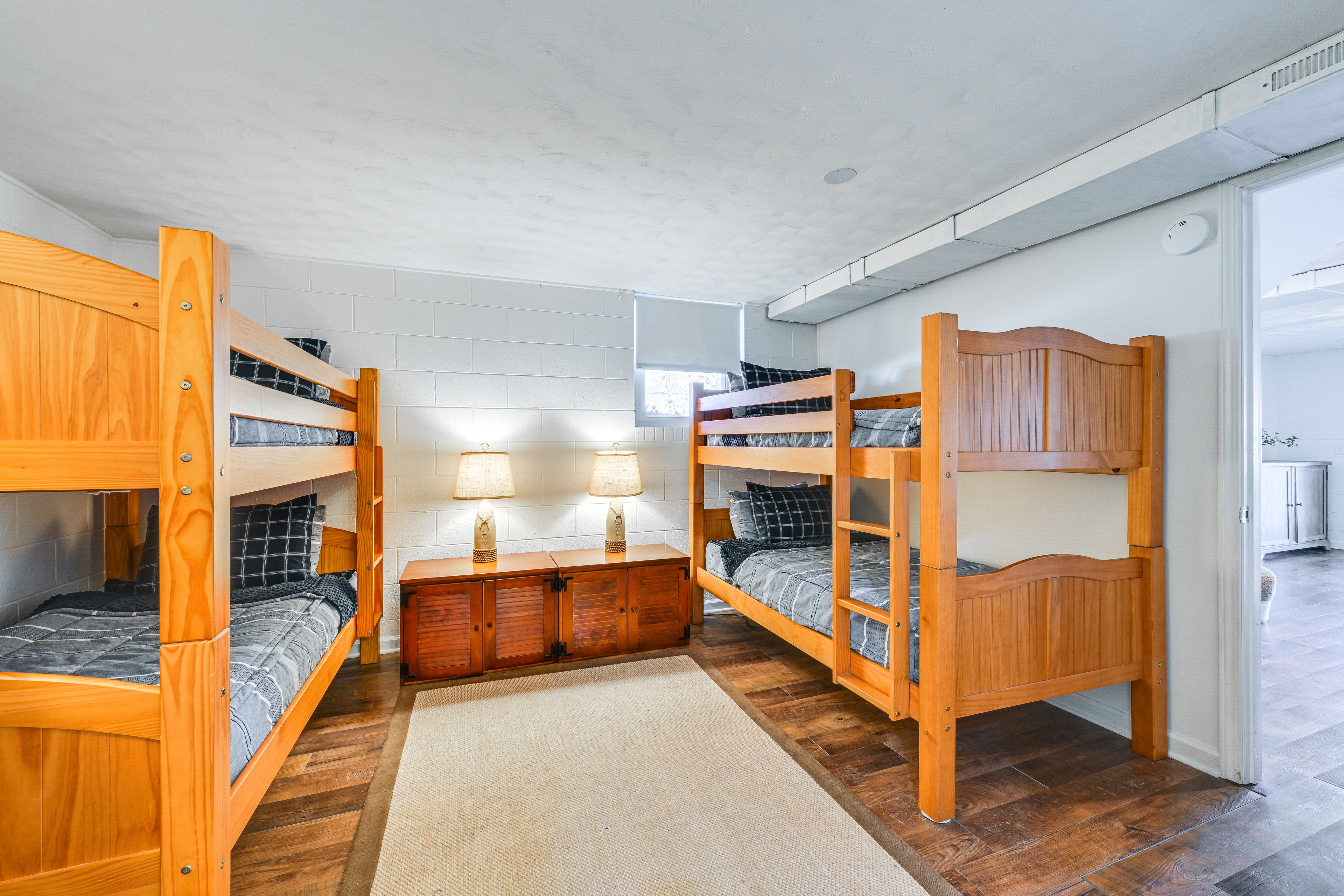 Bedroom 4 | Lower Level | 2 Twin Bunk Beds