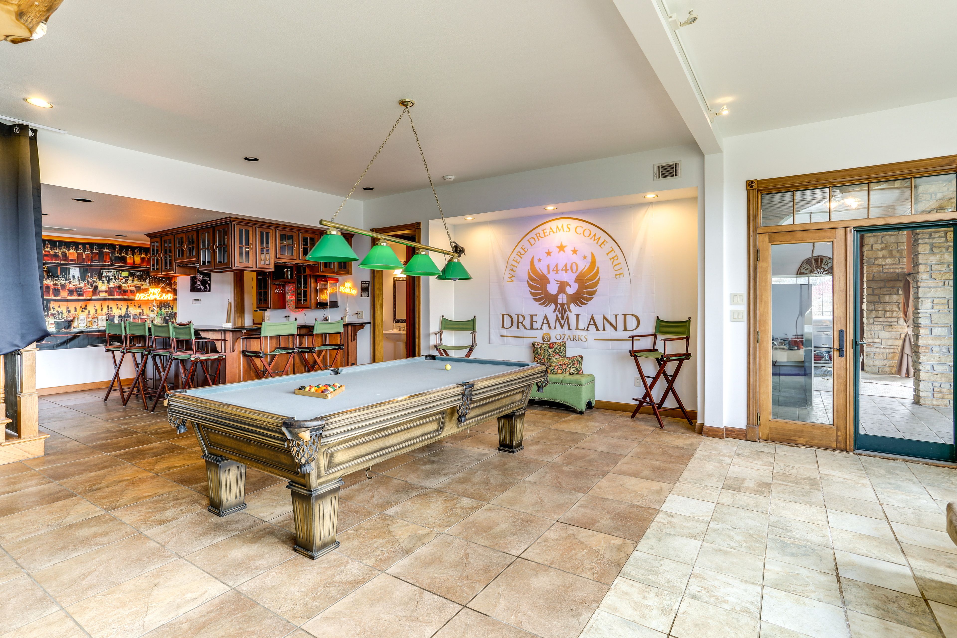 Pool House Interior