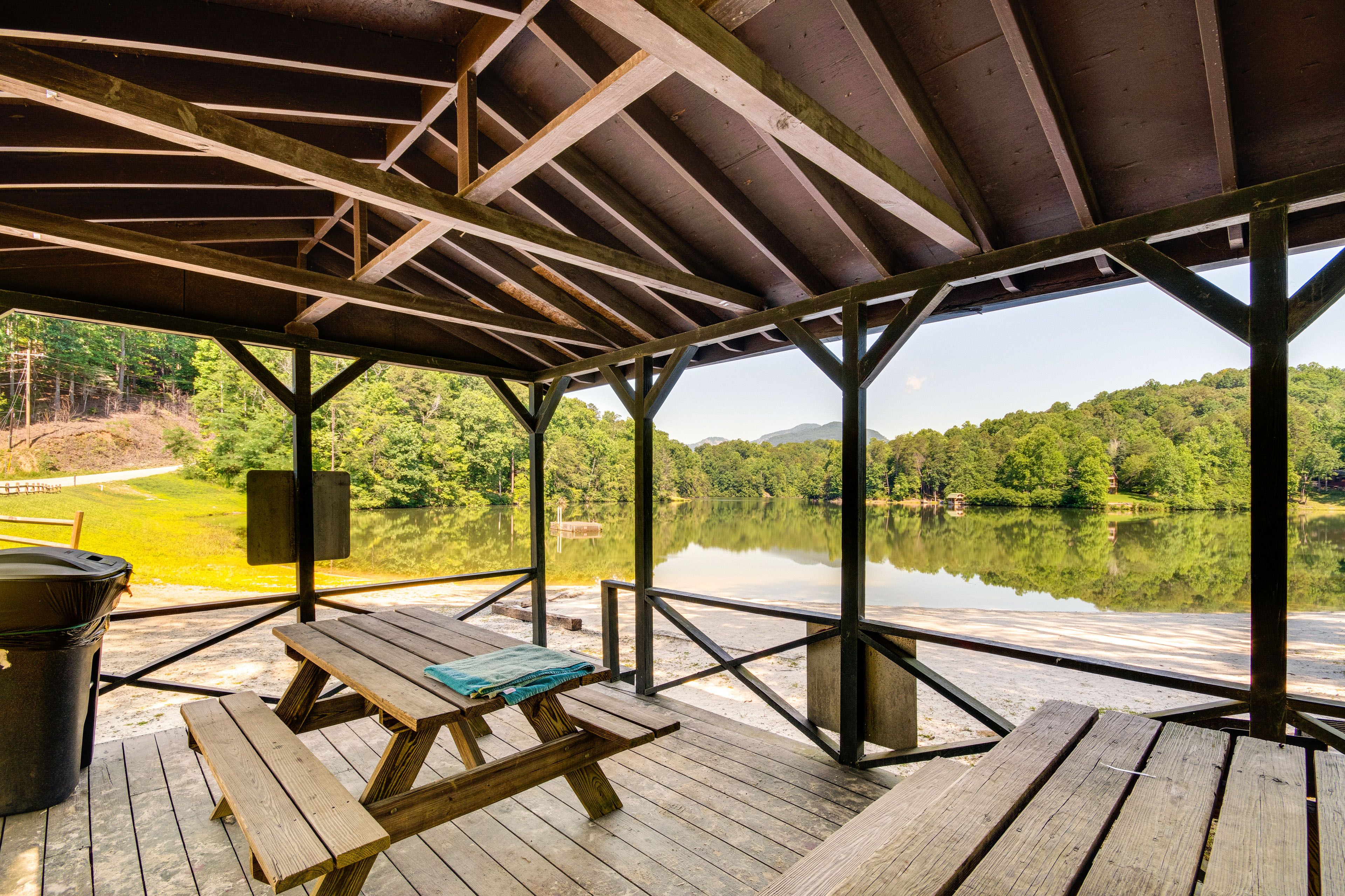 Private Beach w/ Pavilion