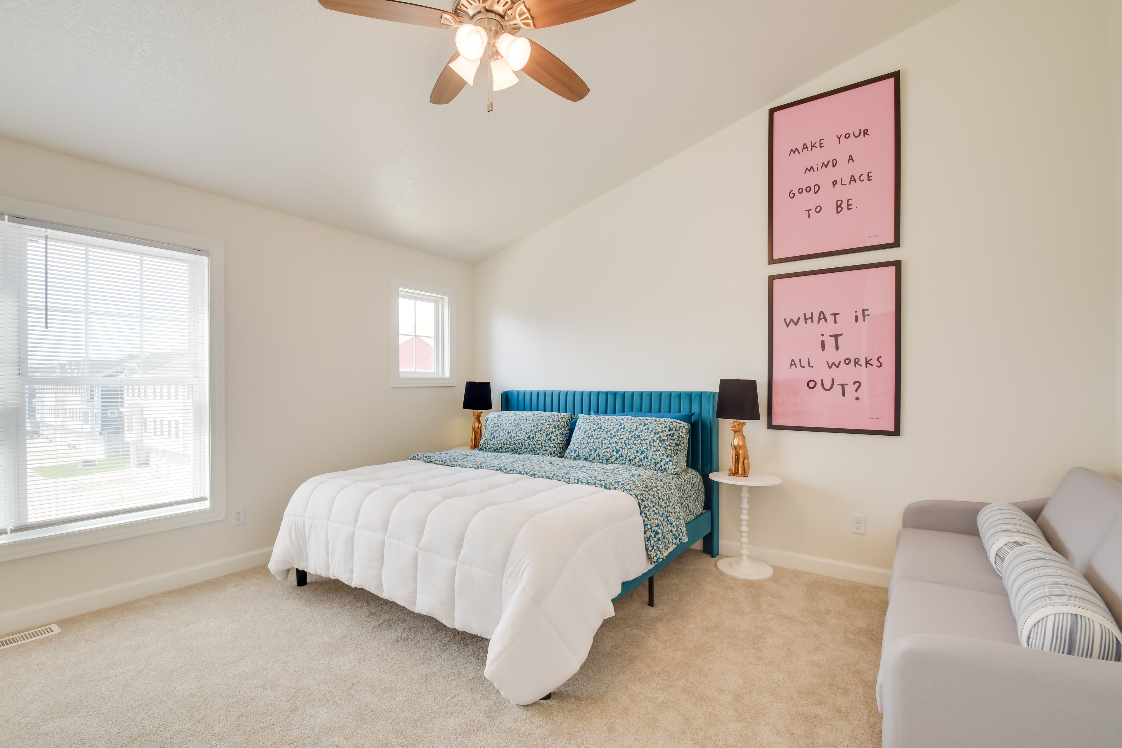 Bedroom 1 | King Bed | Full Futon | Upper Floor