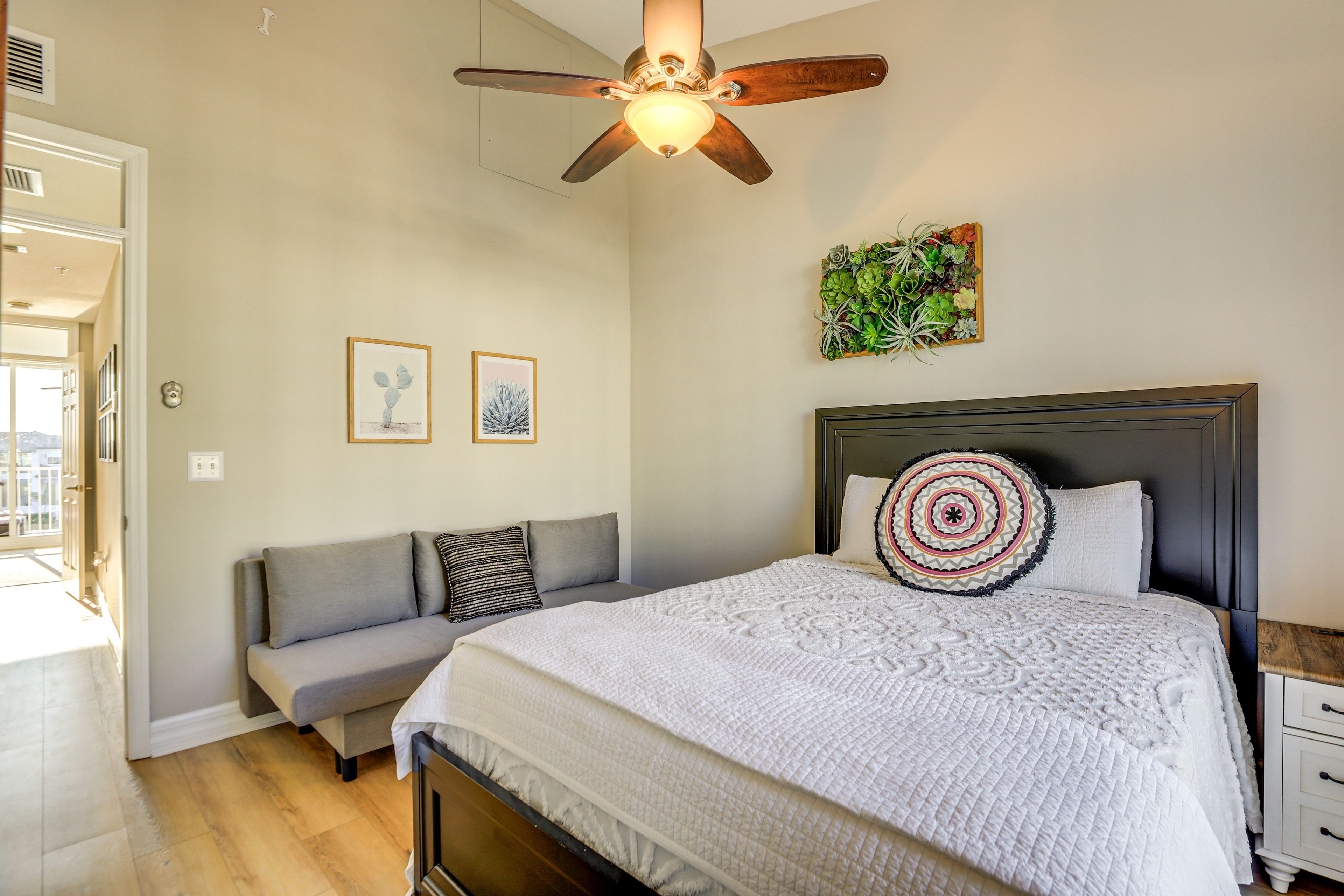 Bedroom 2 | 3rd Floor | Queen Bed | Full Sleeper Sofa