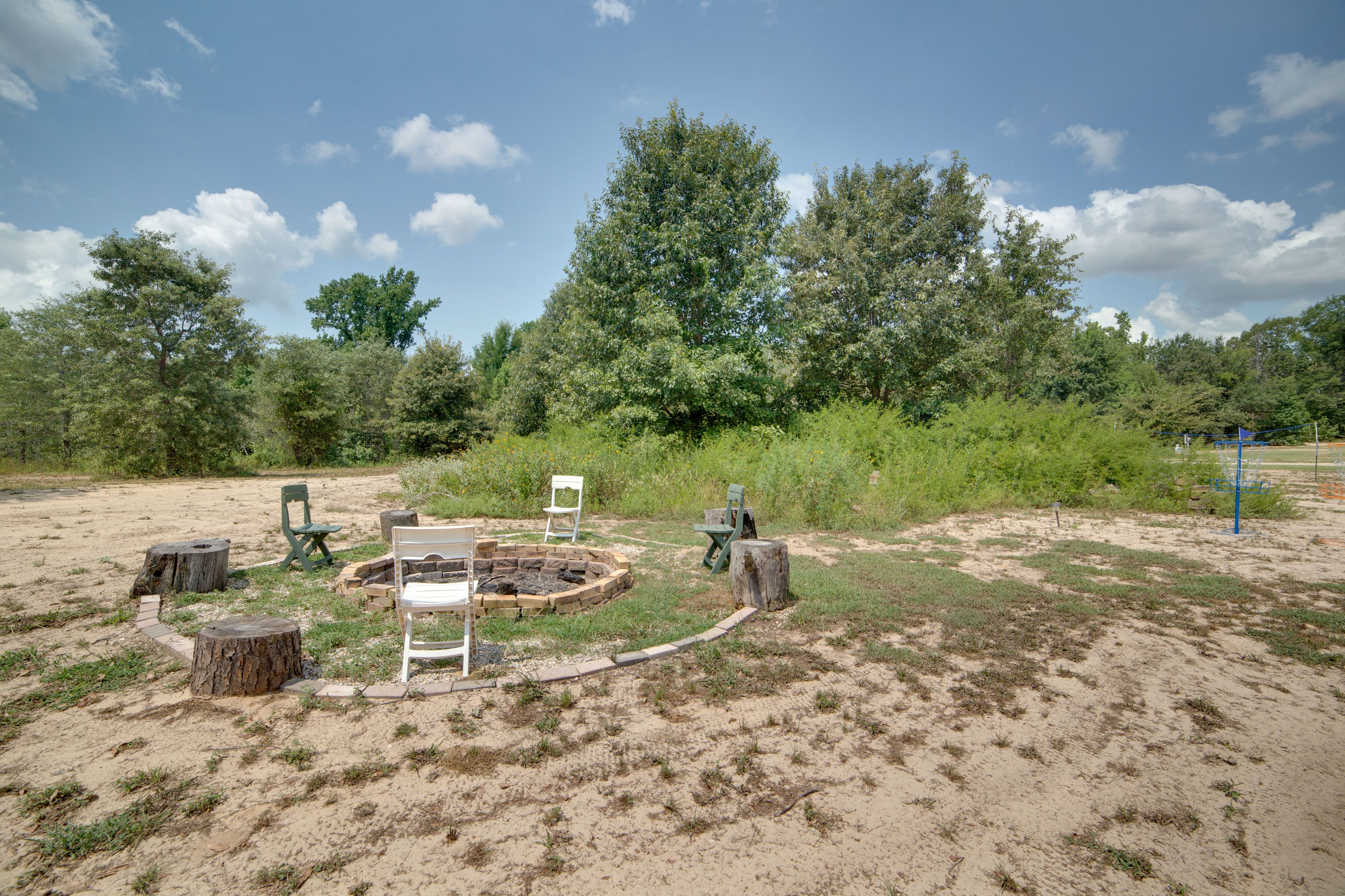 Shared Outdoor Space | Fire Pit | 60-Acre Property | Outdoor Games | Playset