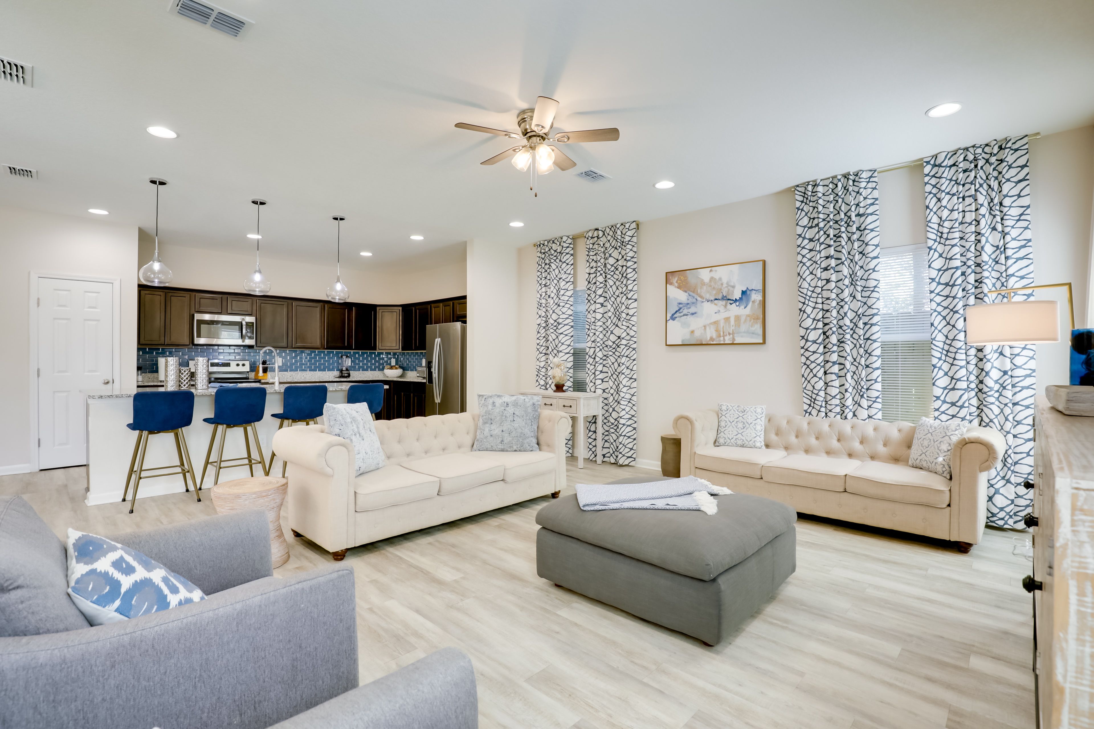 Living Room | Central A/C | 1st Floor