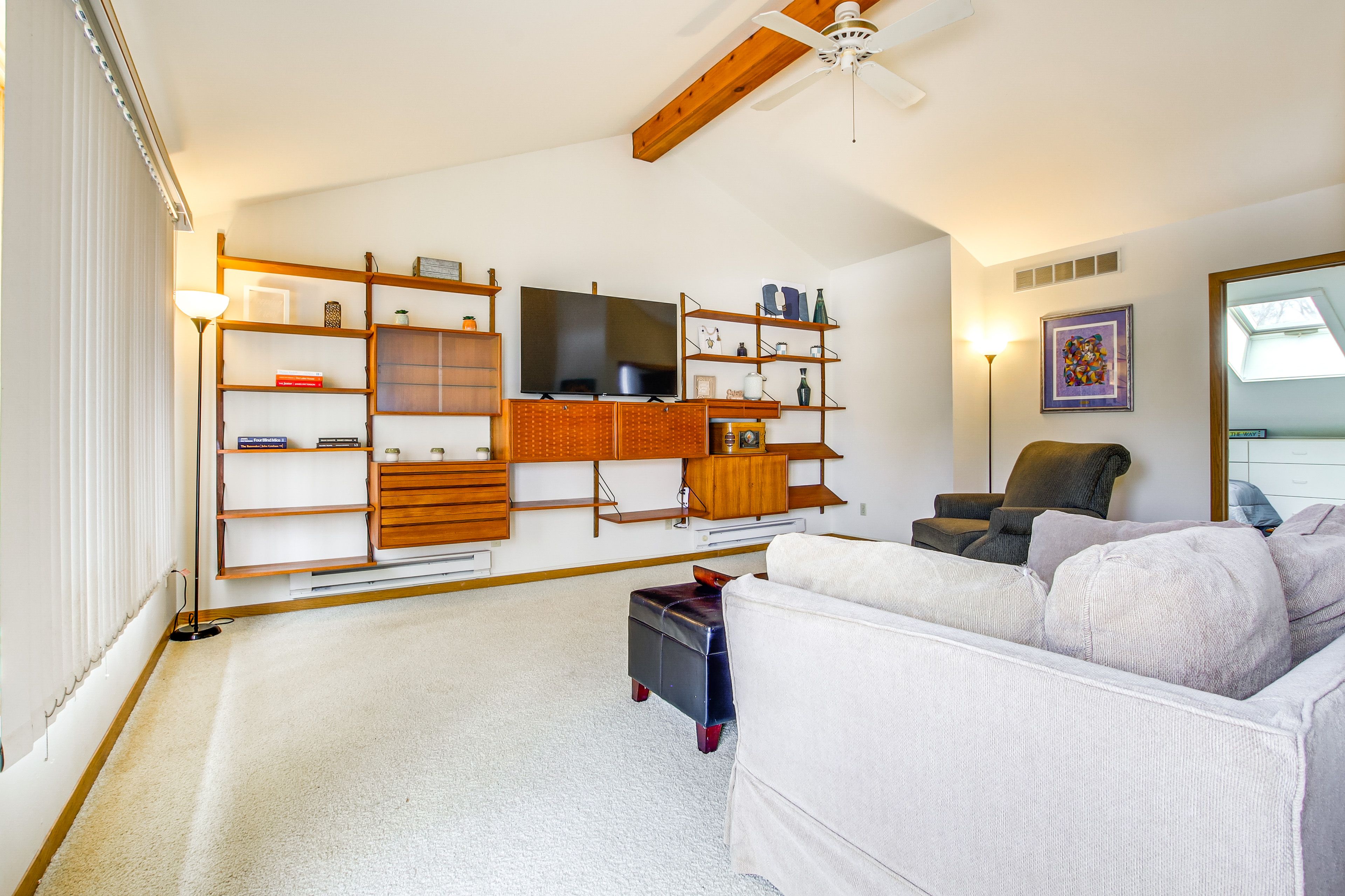 Upper Living Area | Full Sleeper Sofa | 2nd Floor