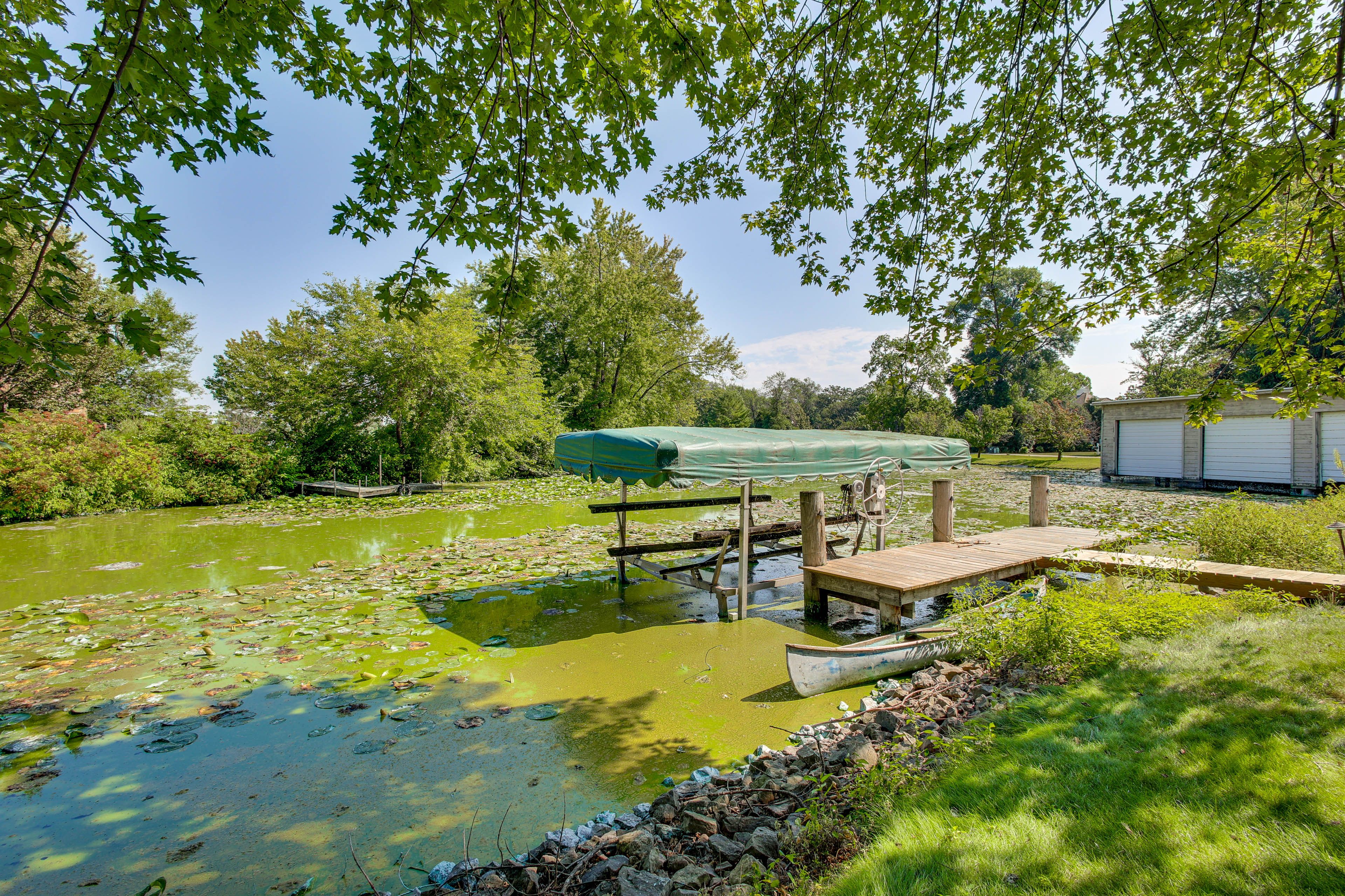 Private Dock & Boat Sling