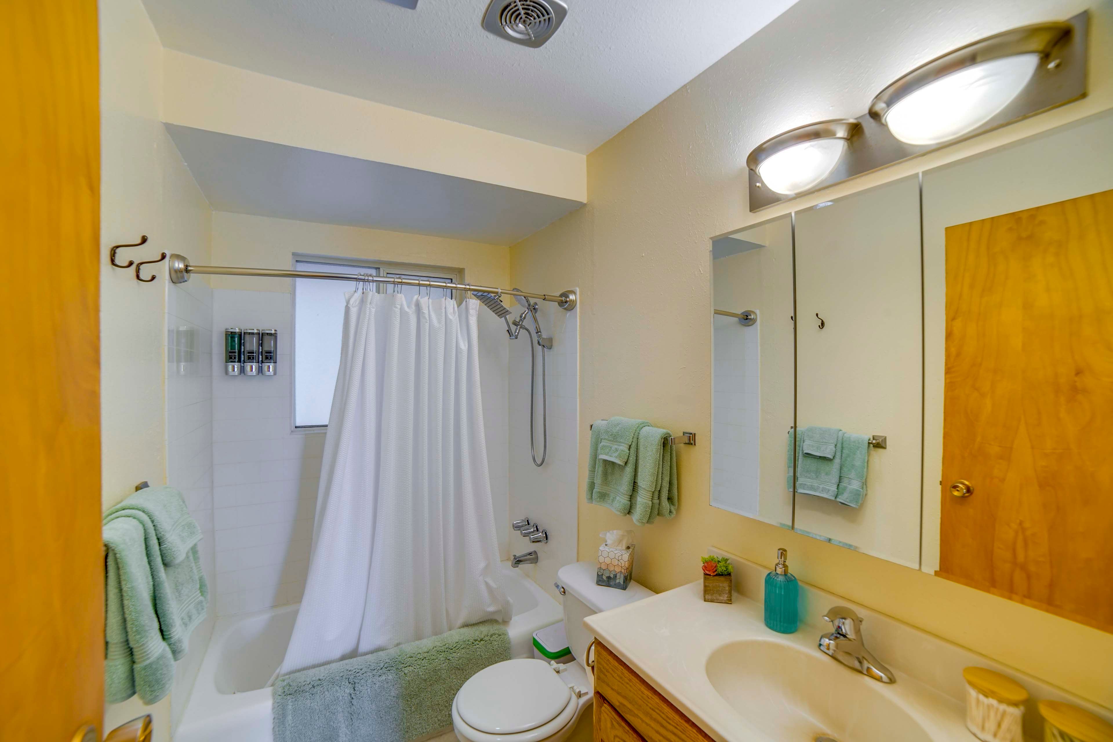 Bathroom | Towels Provided | 2nd Floor