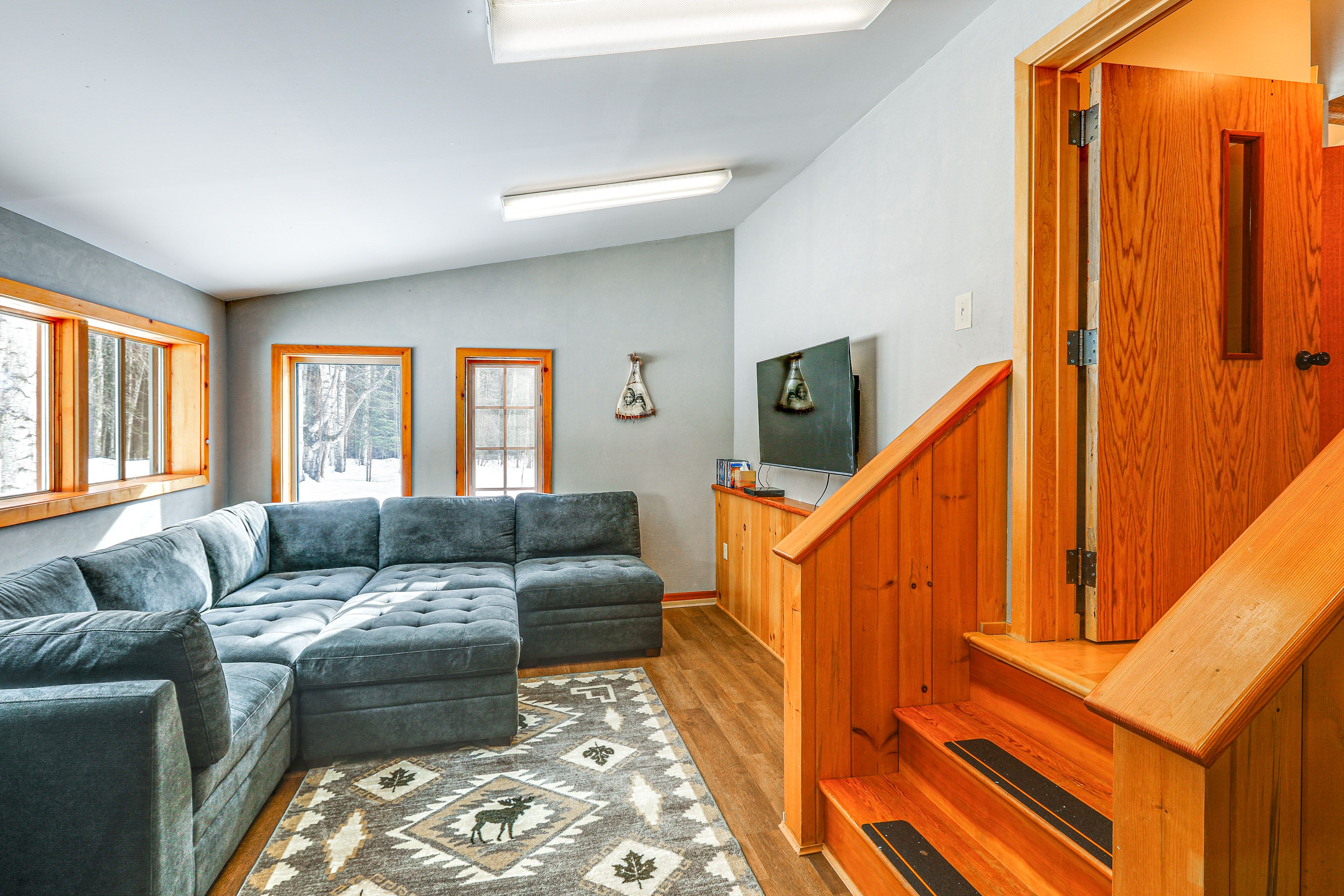 Game Room | Lower Level | King Sleeper Sofa