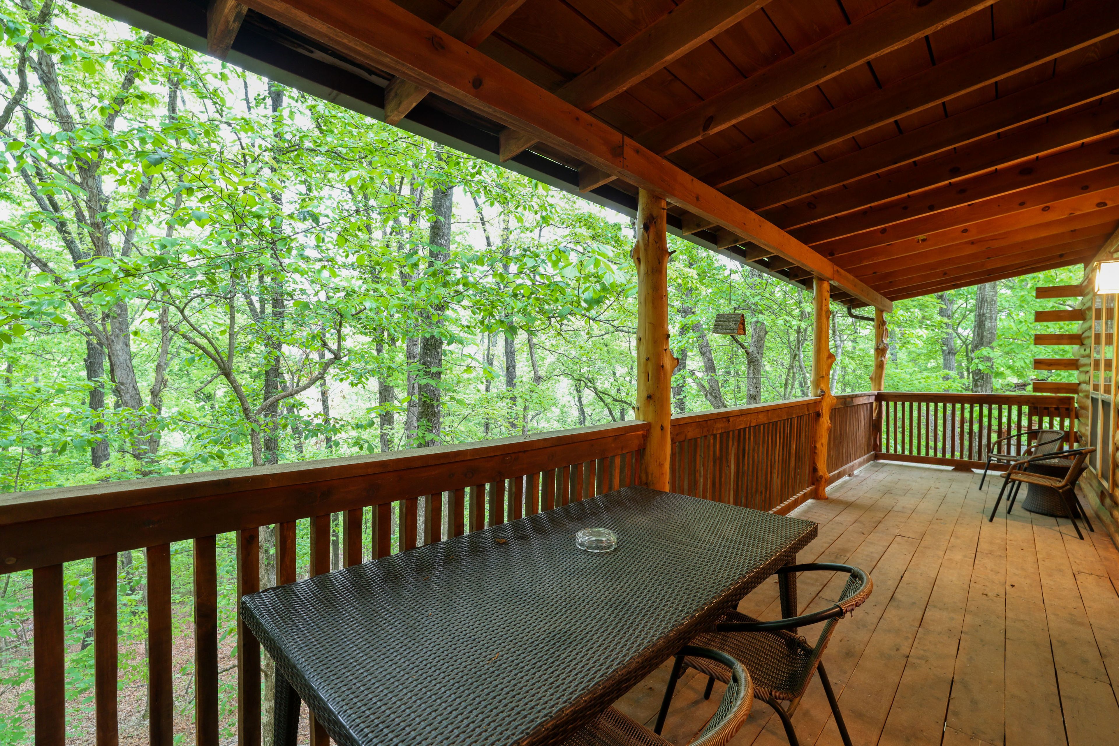 Exterior | 2-Level Cabin | Bedroom on Basement Level