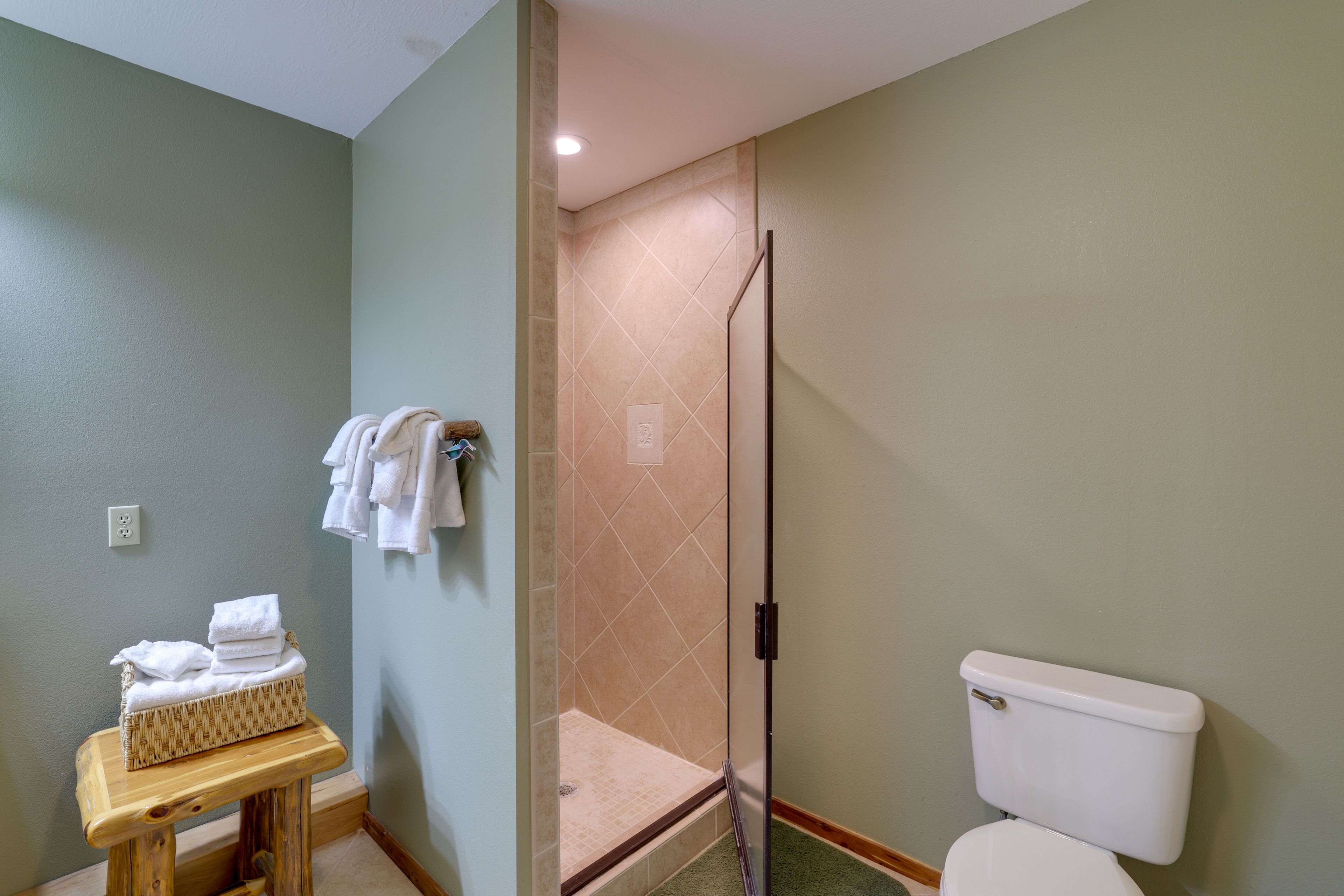 Full Bathroom | Basement | Hair Dryer