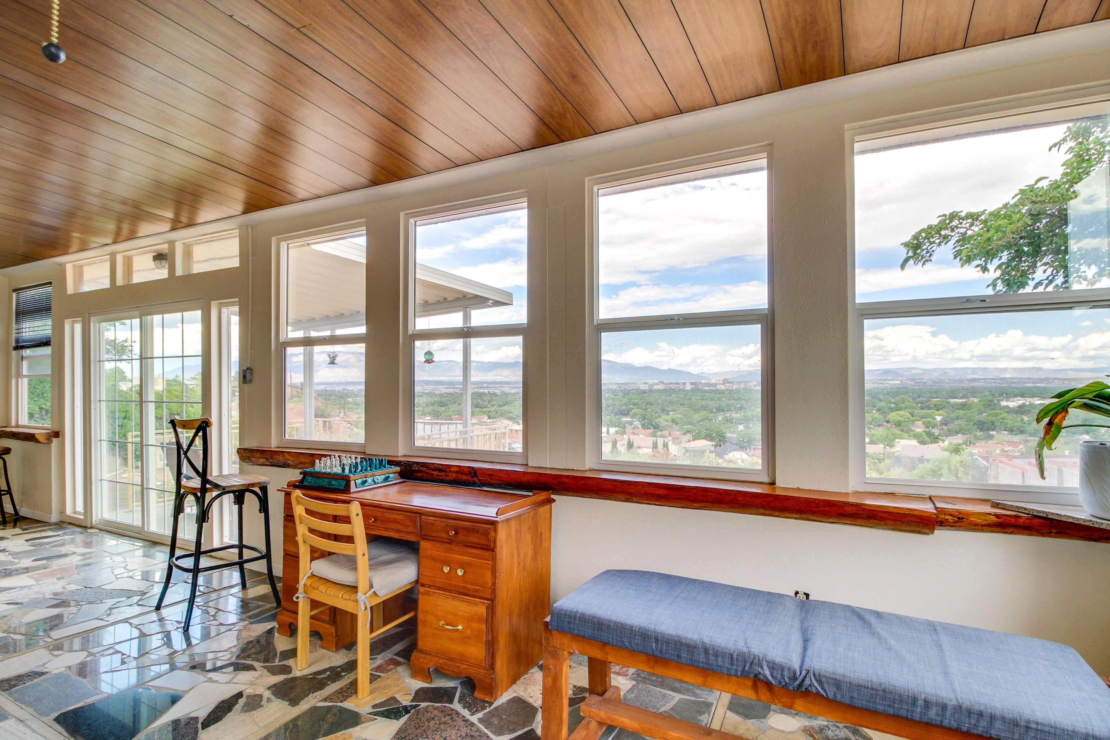 Sunroom | Dedicated Workspace Area