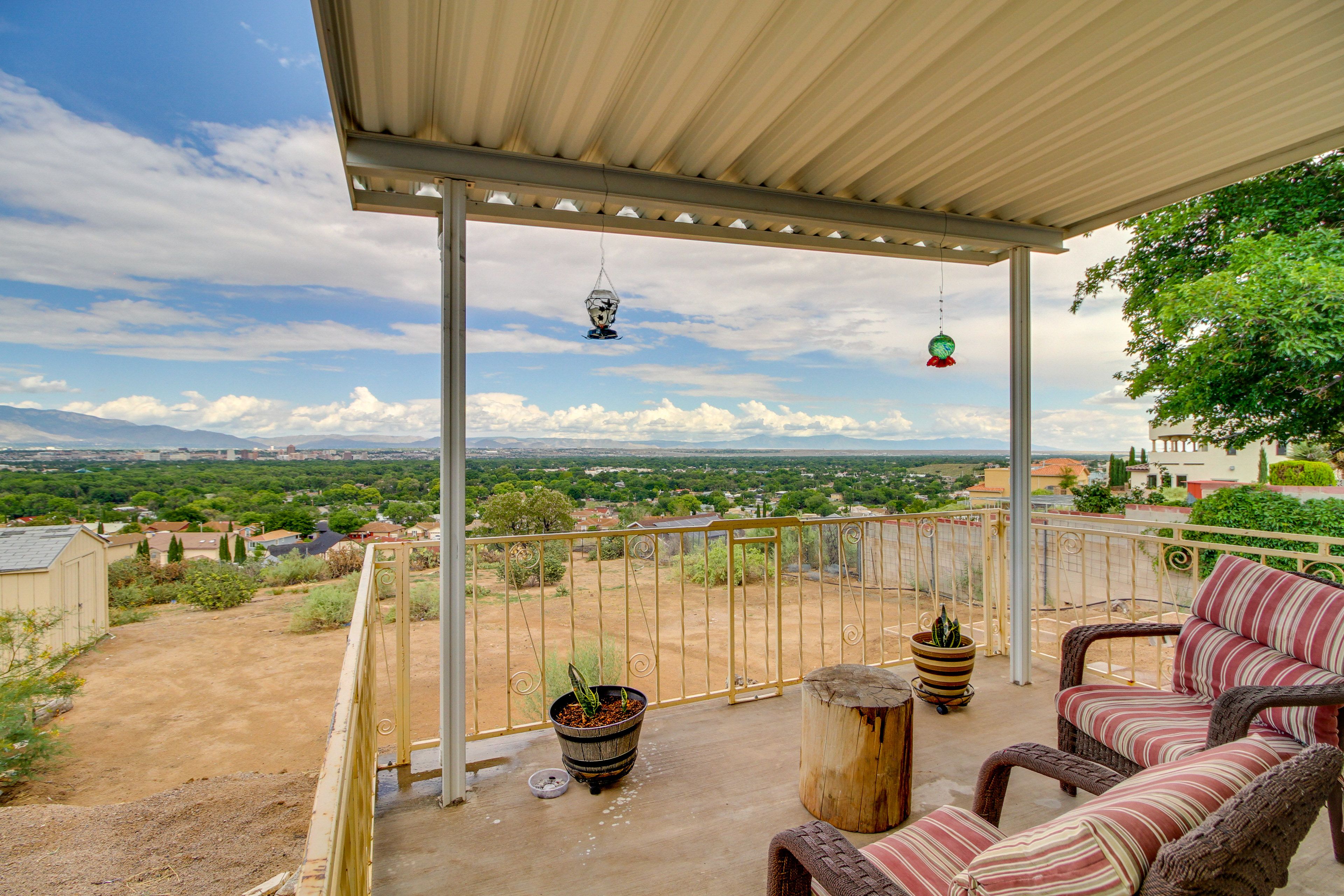 Exterior | Covered Patio | City & Mountain Views