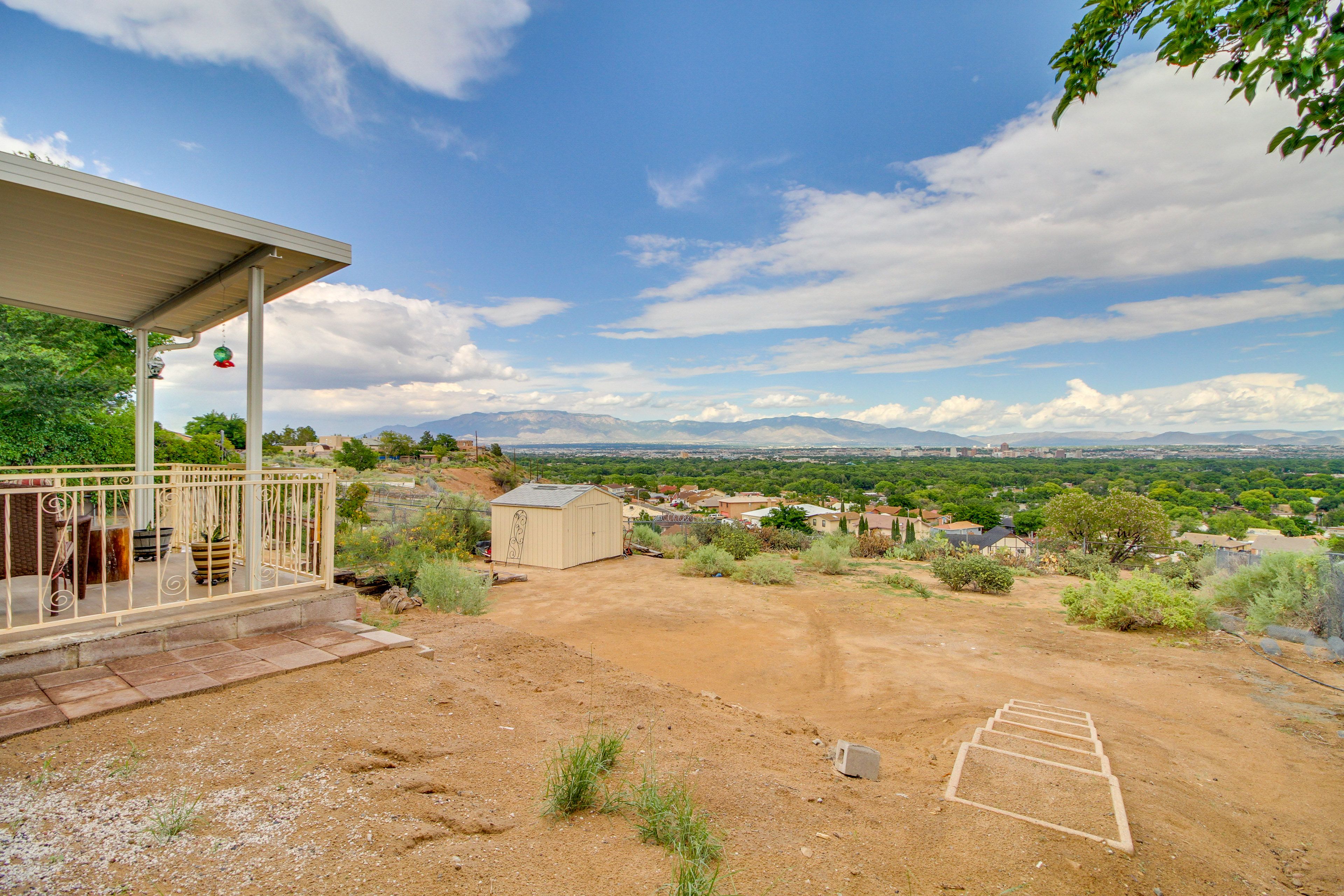 Exterior | Fenced Backyard | Gas/Charcoal Grill