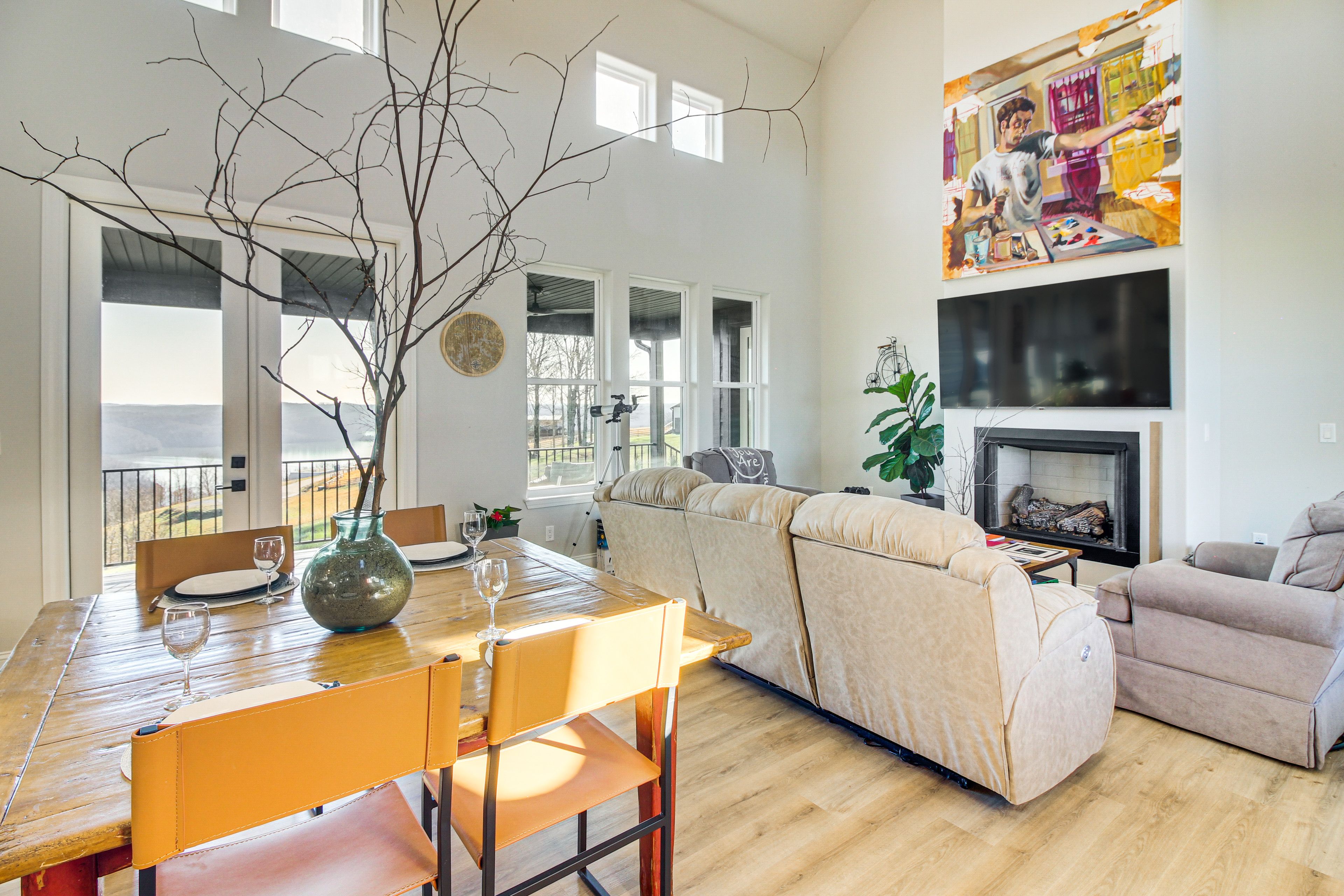 Open-Concept Living Space