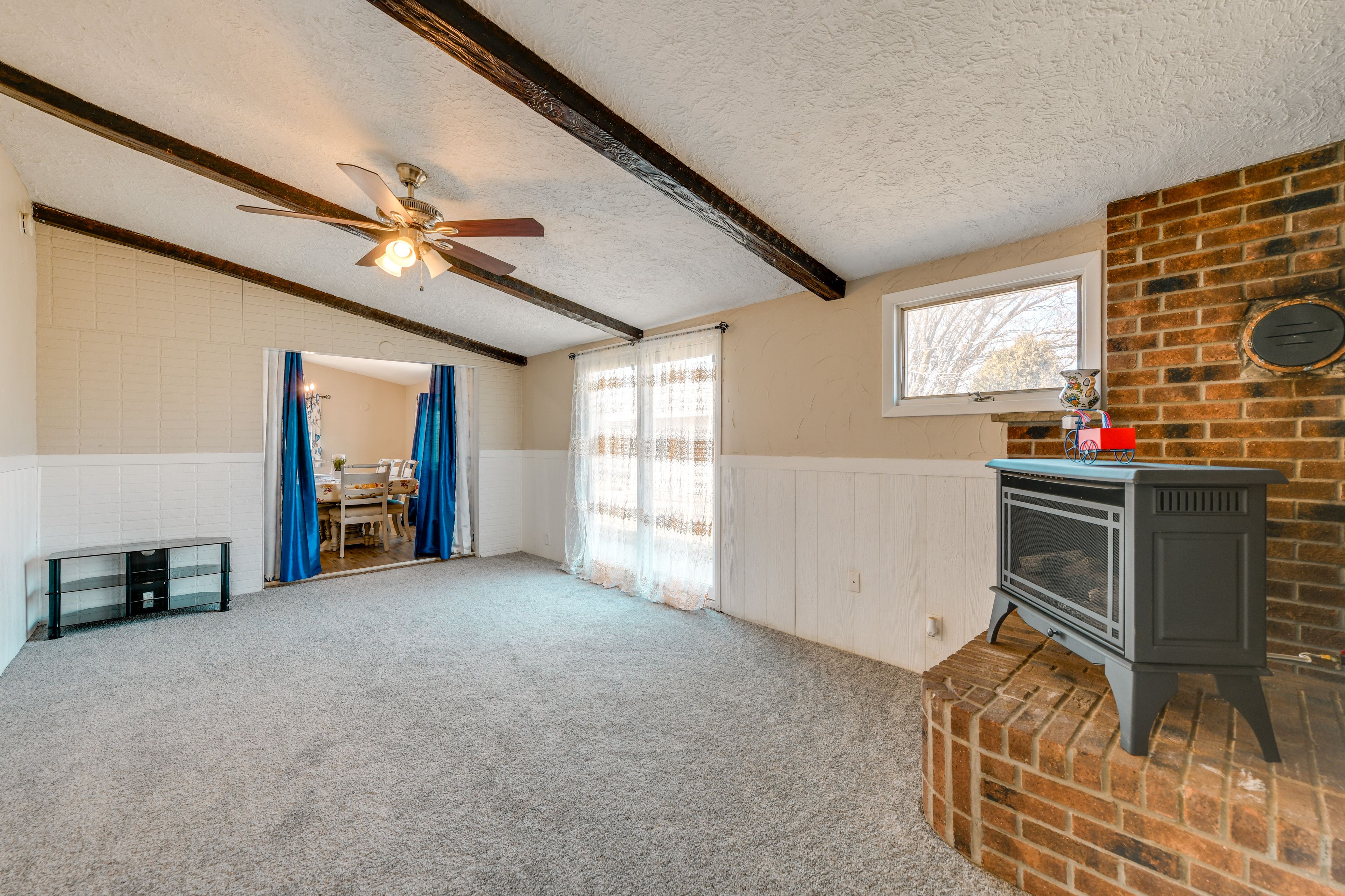 Sunroom | 1st Floor | Fireplace