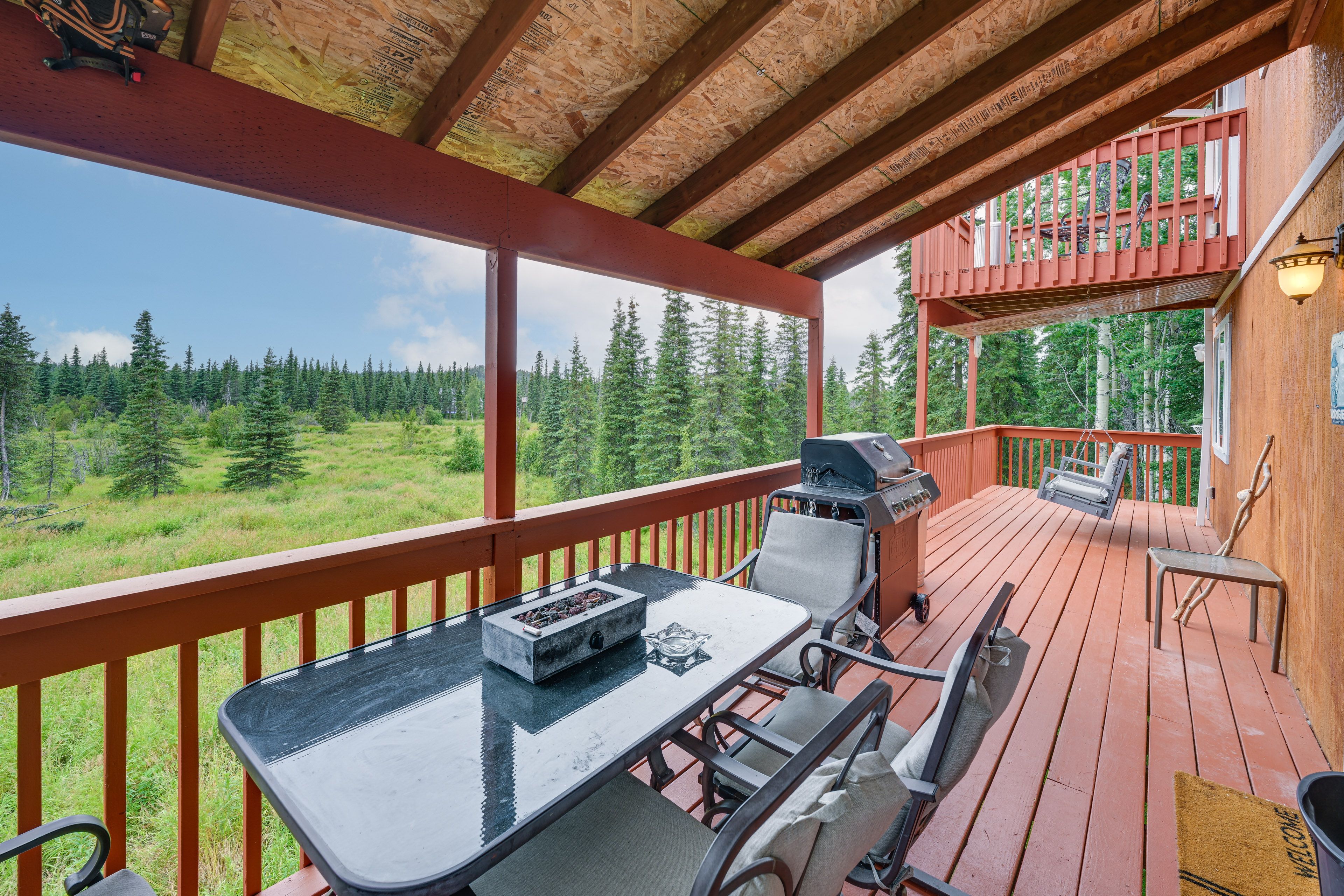 Kasilof Vacation Rental | 3BR | 2BA | 1,550 Sq Ft | 7 Steps to Enter