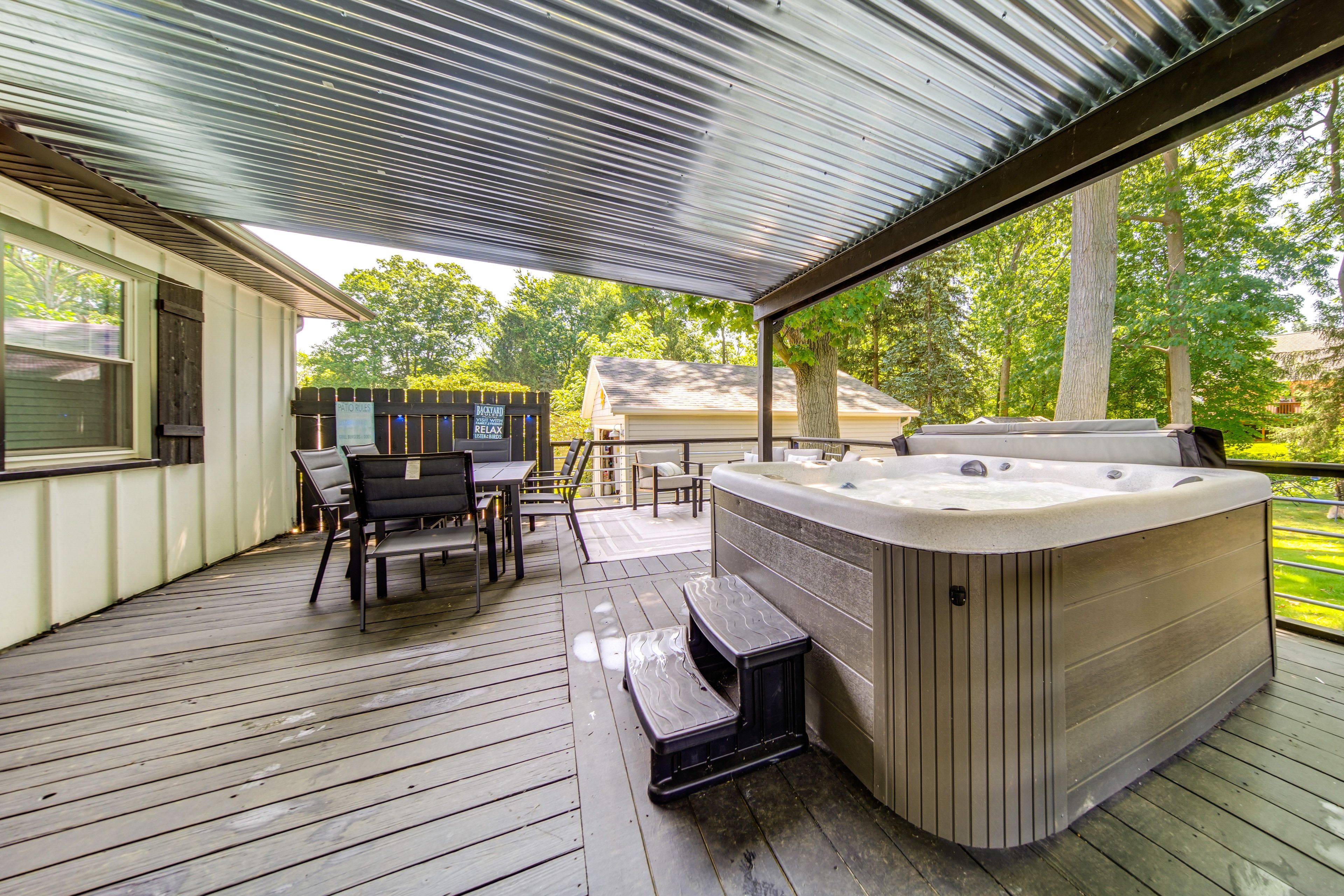 Deck | Private Hot Tub | Gas Grill | TV