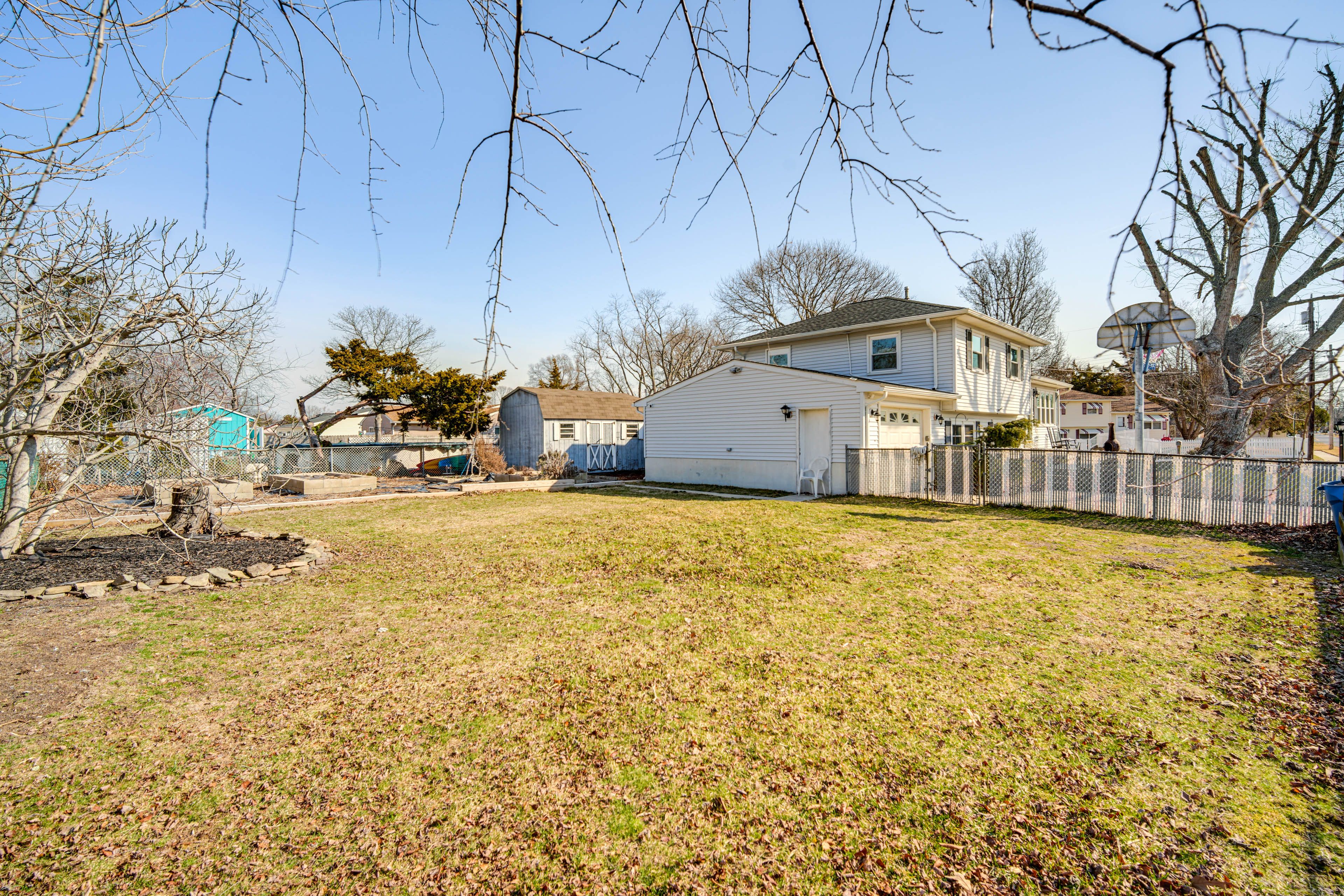 Fenced Yard