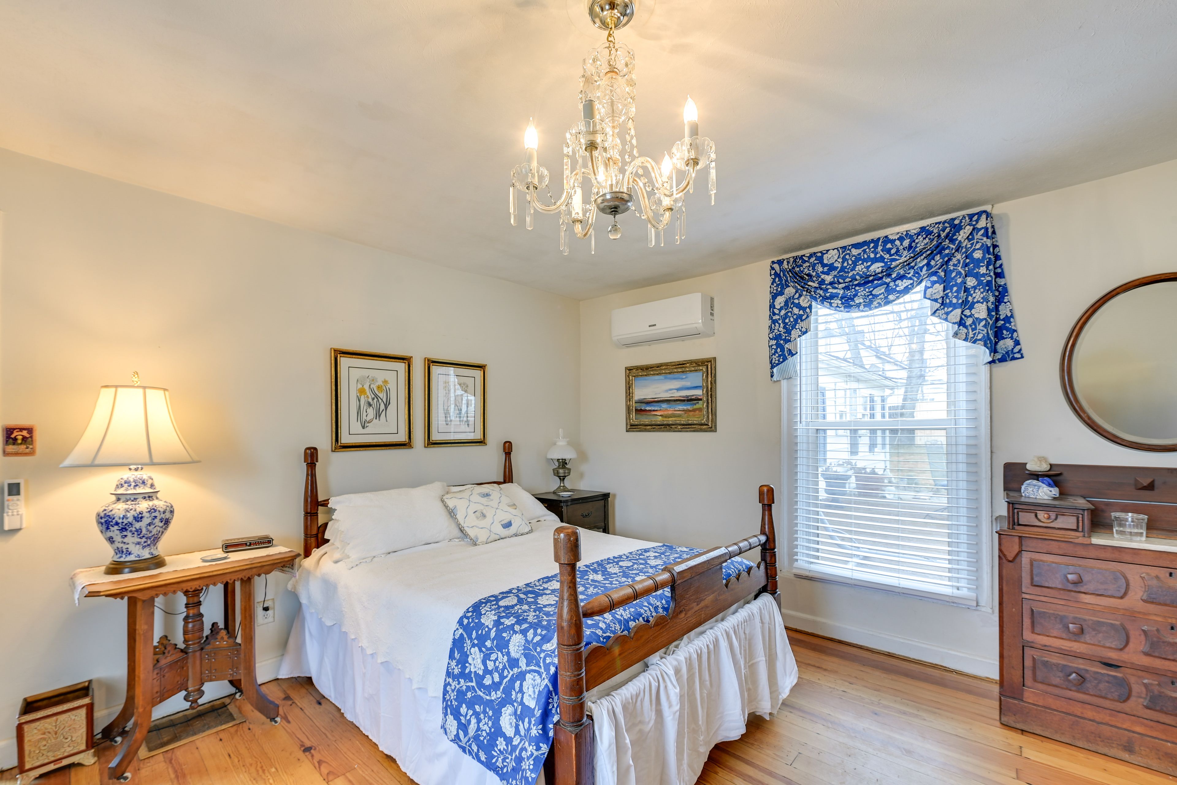 Bedroom 2 | Full Bed | Mini-Splits | 1st Floor
