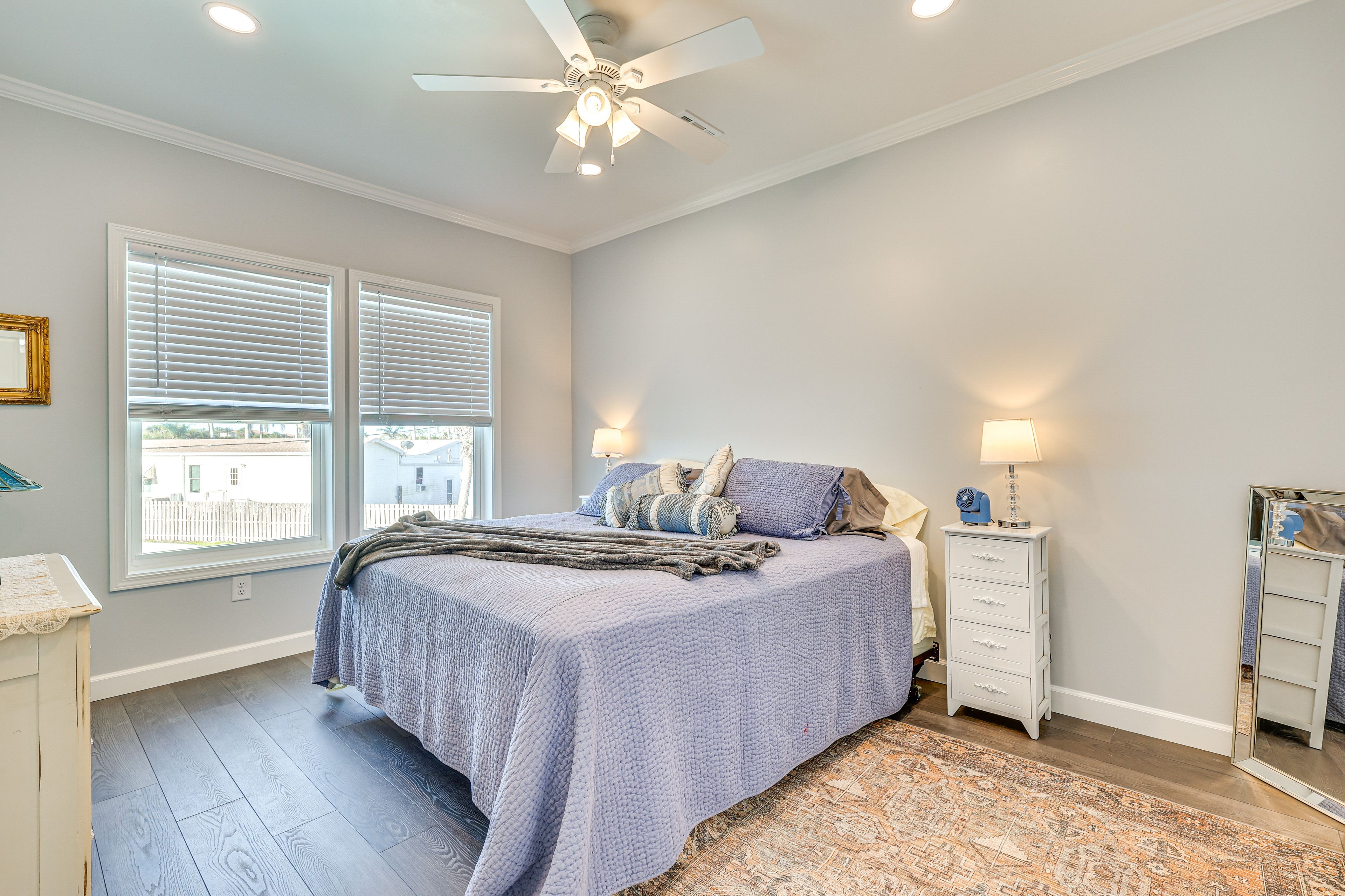 Bedroom 1 | King Bed | Linens Provided | Flat-Screen TV
