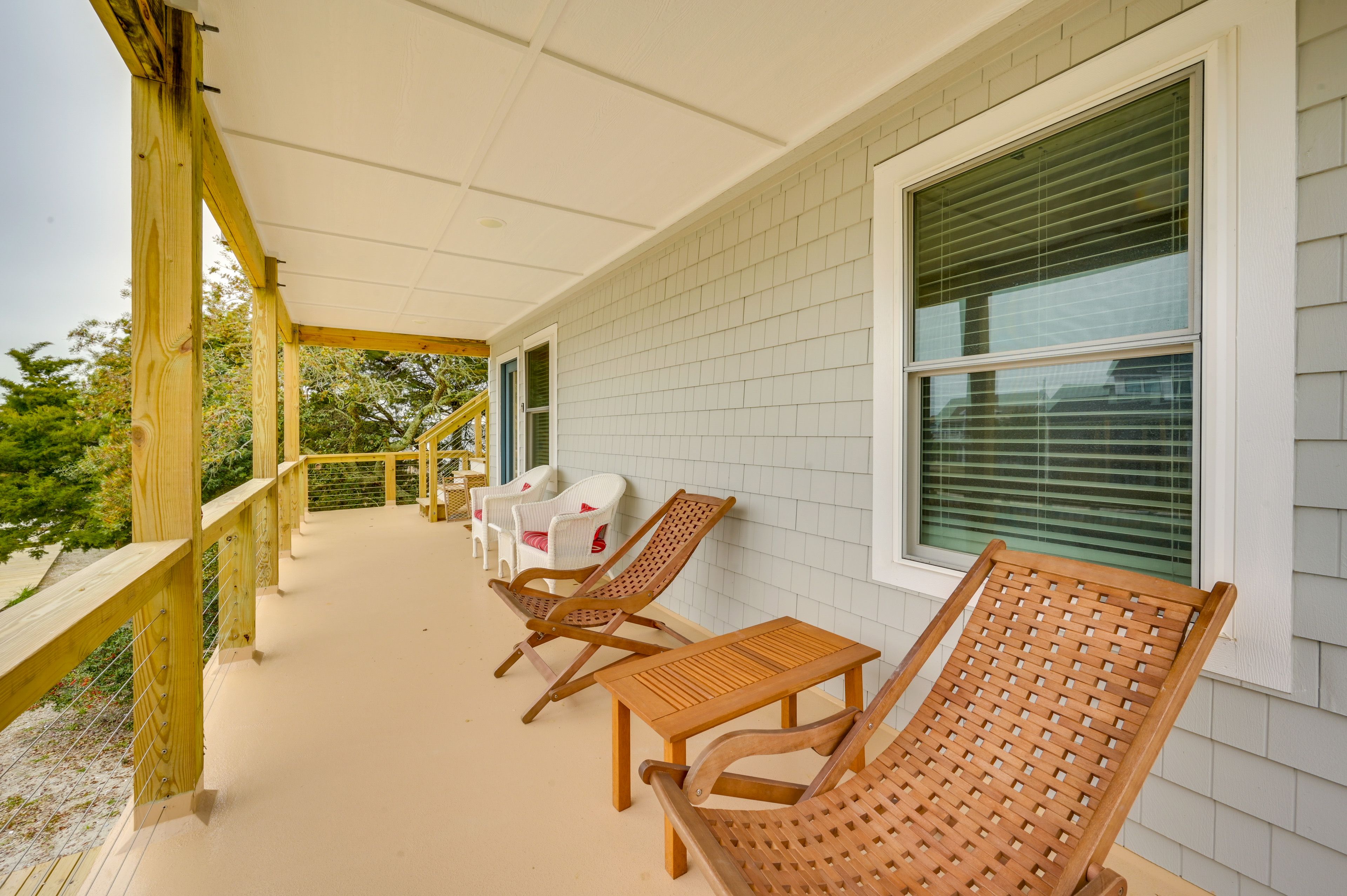 Ocracoke Vacation Rental | 2BR | 1BA | 1,000 Sq Ft | Stairs Required