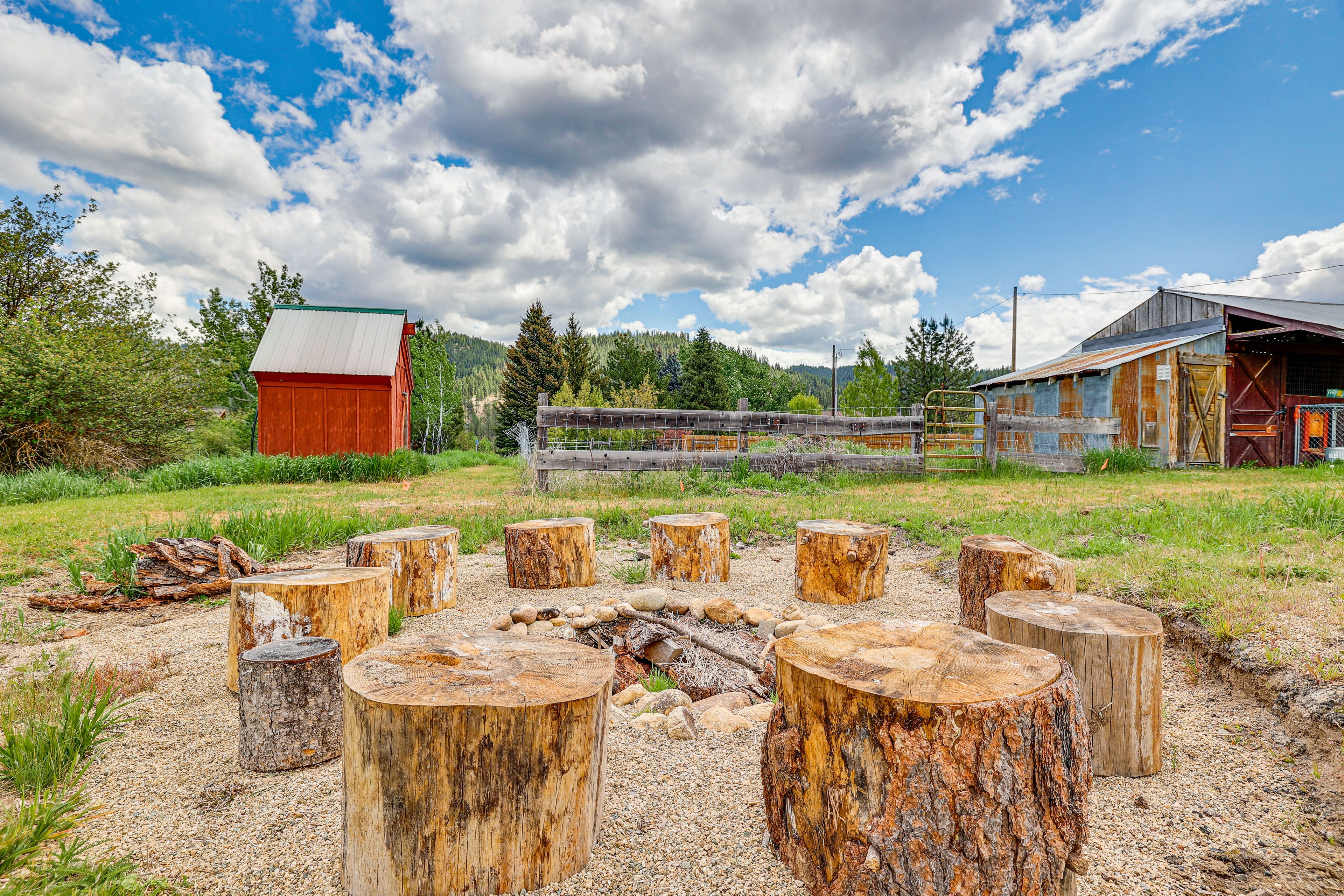 Wood-Burning Fire Pit