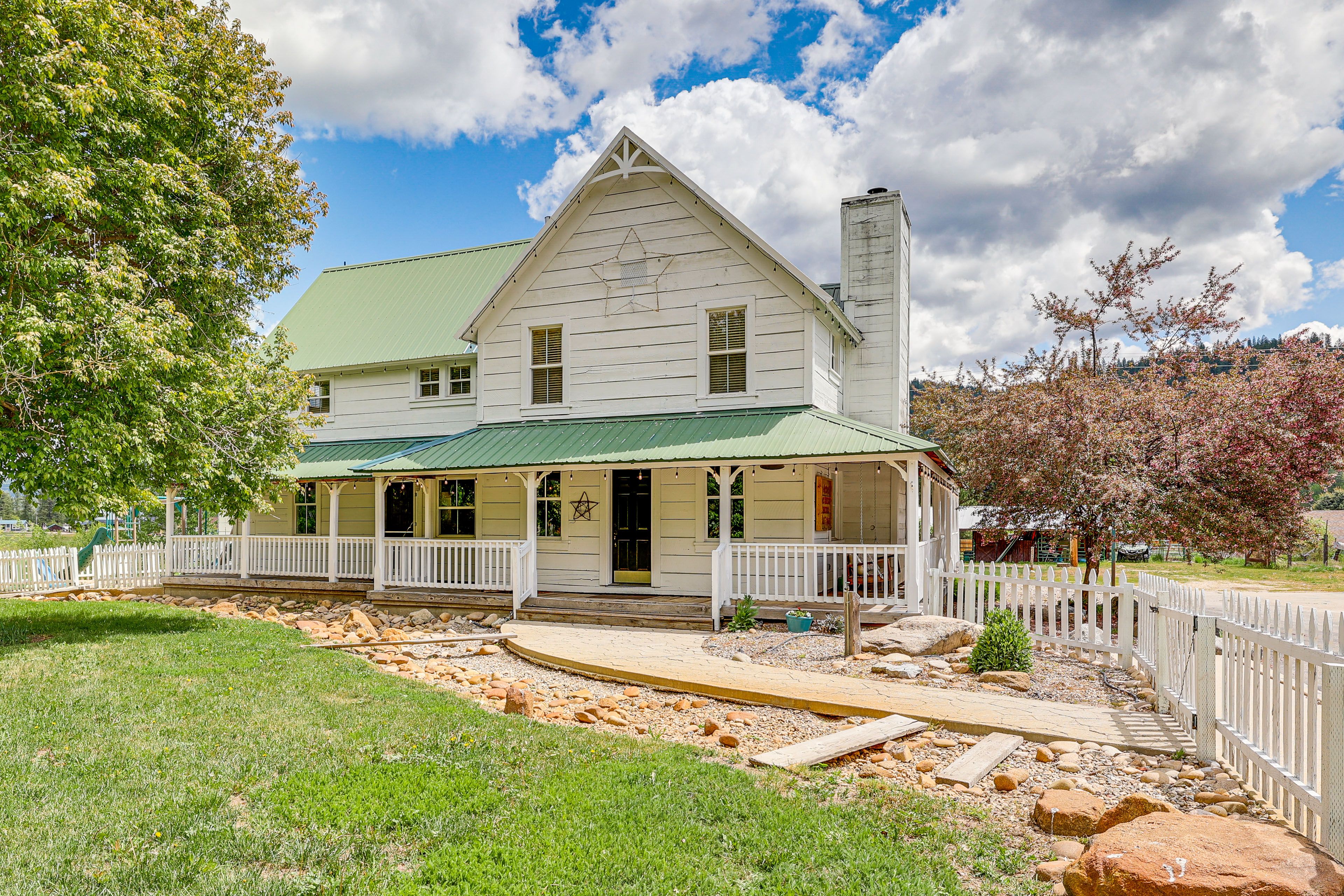 Exterior | Covered Porch | Private Yard