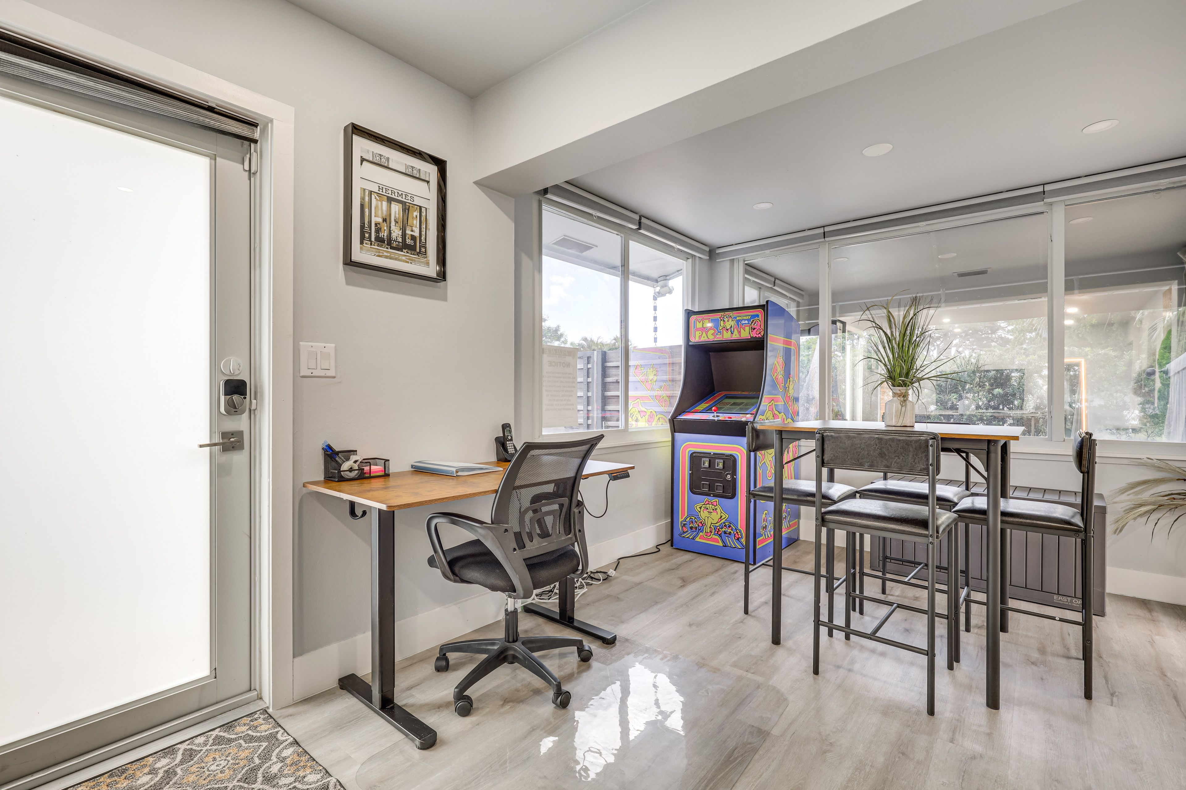 Laptop-Friendly Workspace | Dining Area | Single-Story Home | 675 Sq Ft