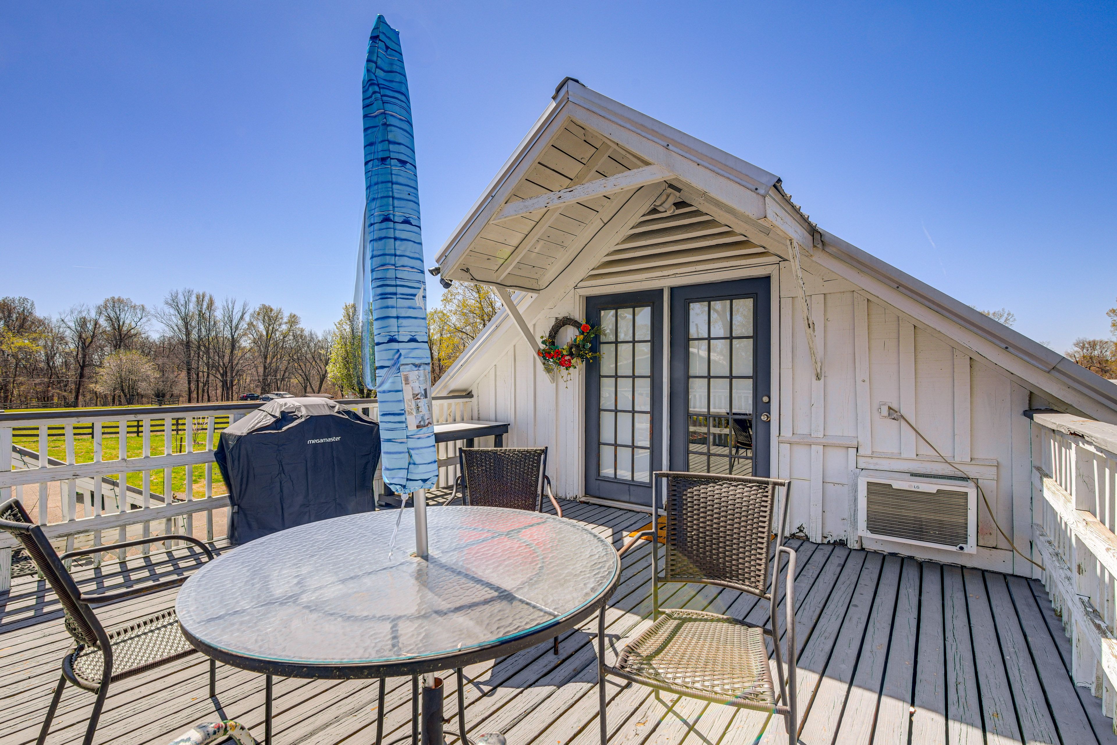 Deck | Outdoor Dining Set | Gas Grill
