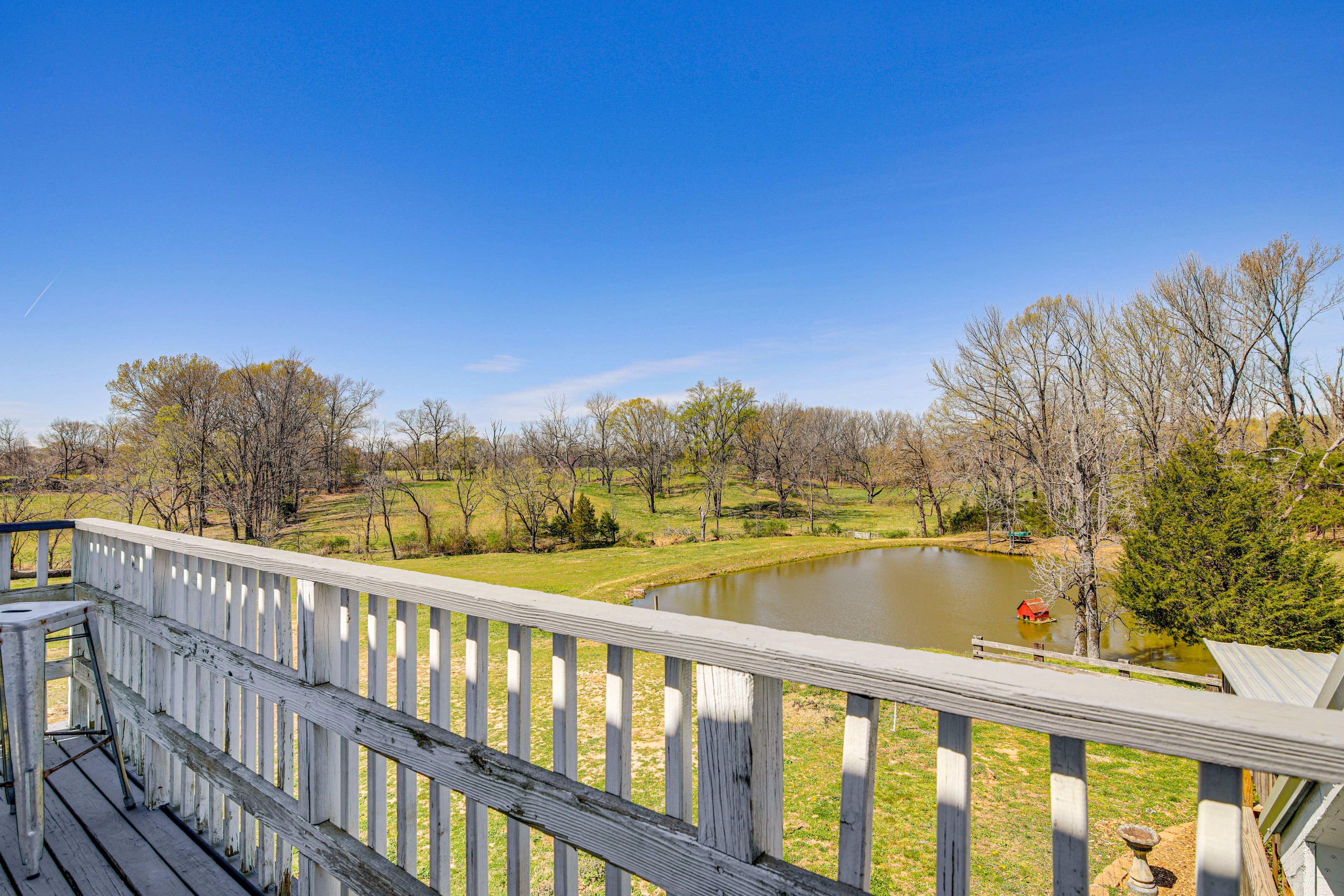View From Deck | Fishing Pond