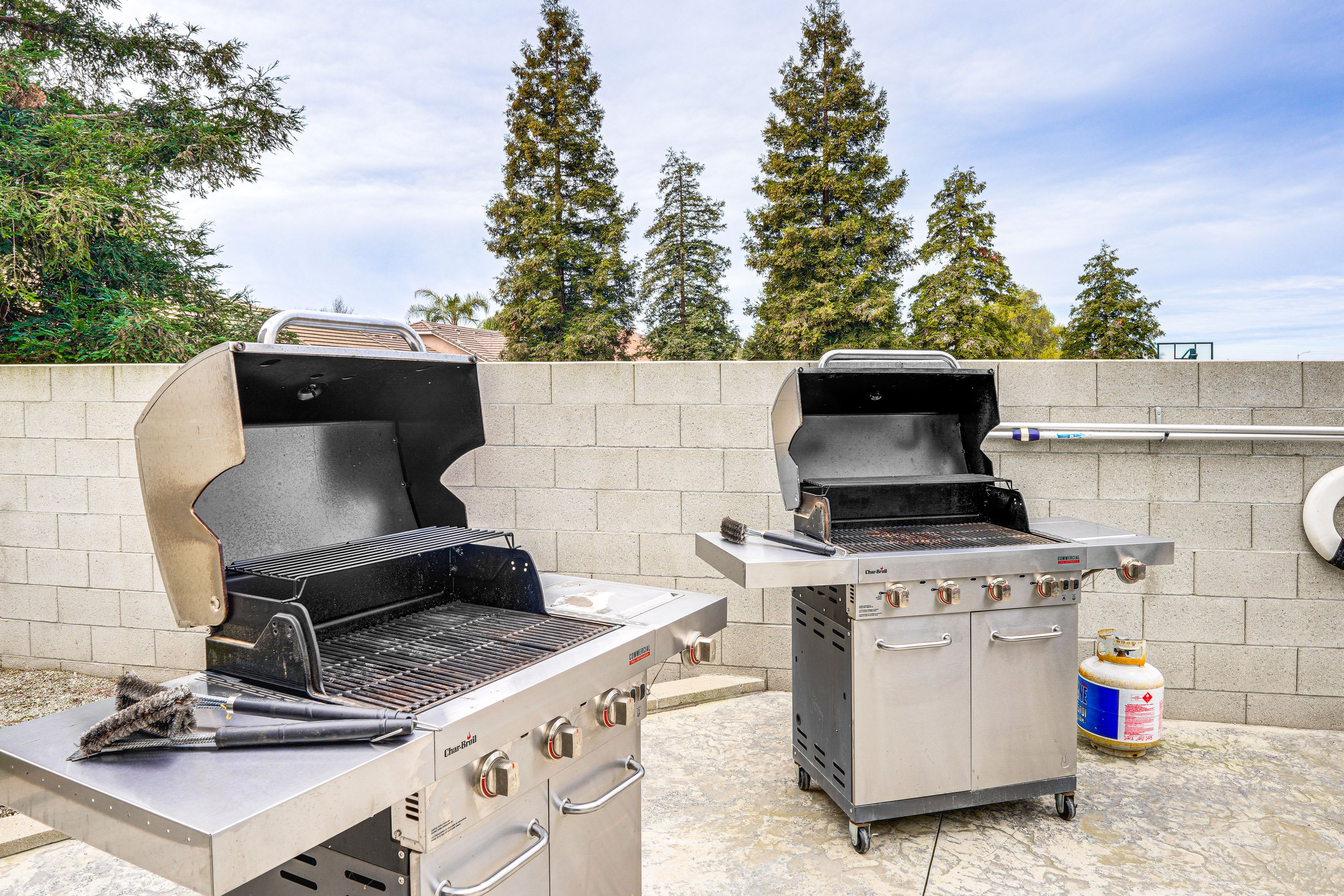 Patio Area | 2 Gas Grills