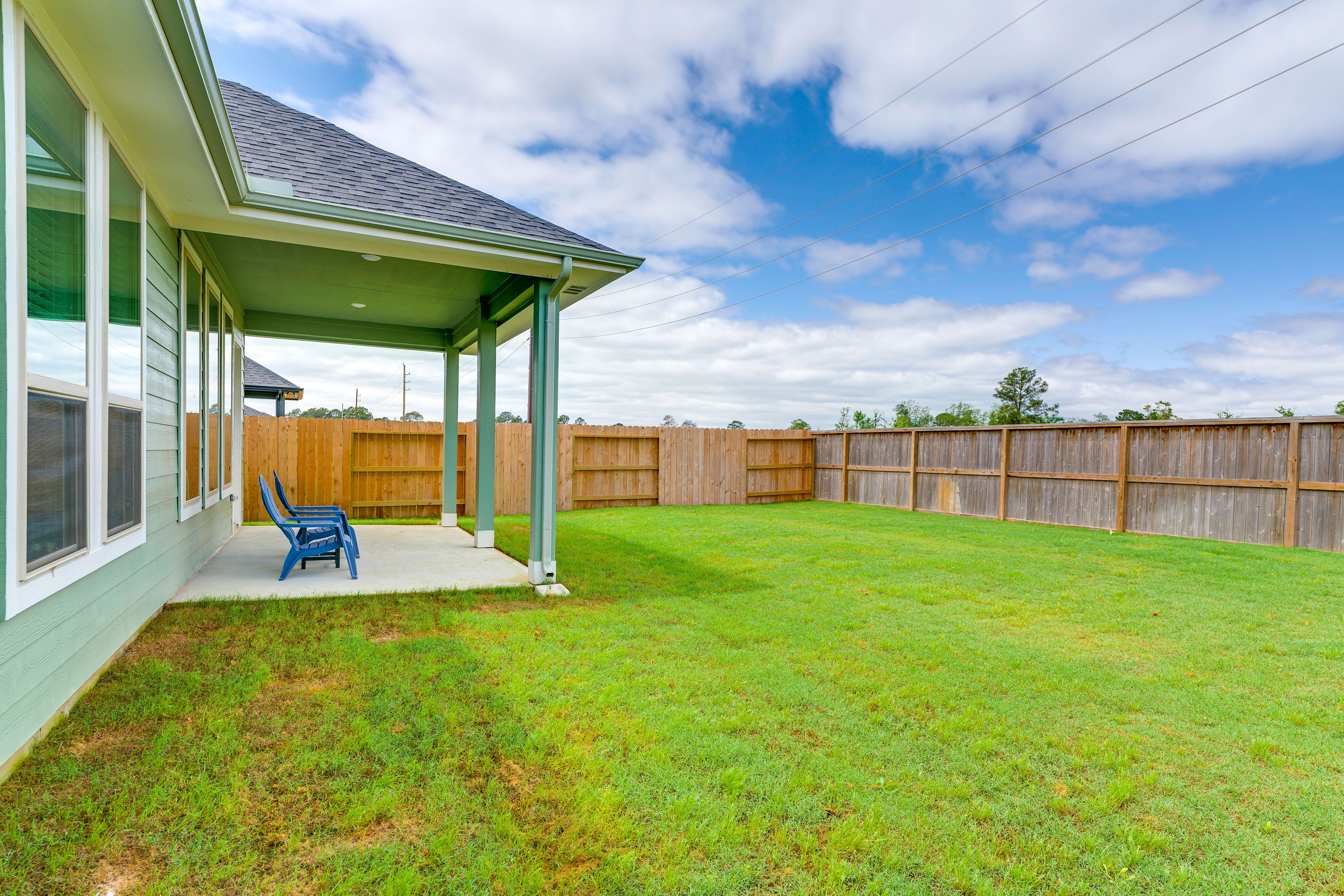 Fenced Backyard