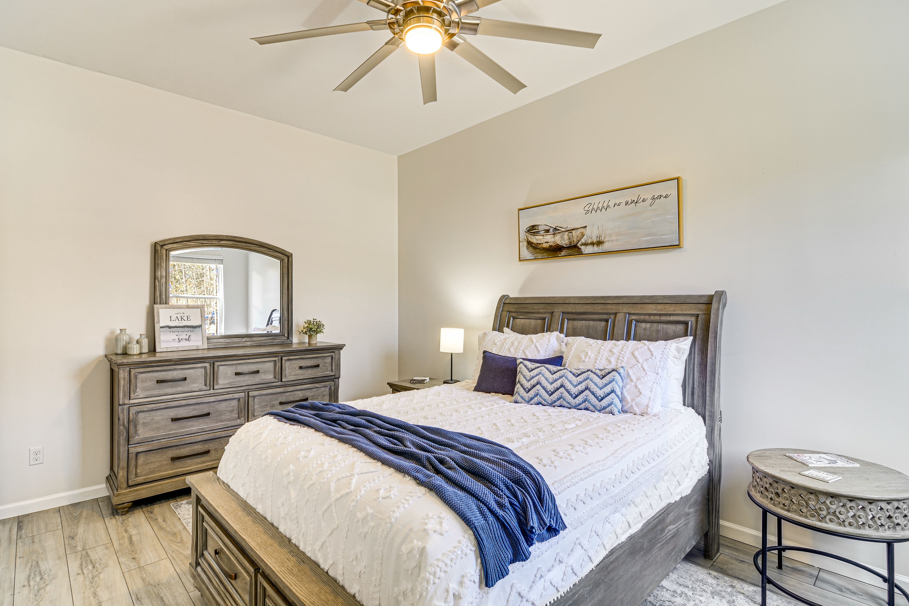 Bedroom 1 | Queen Bed | Linens Provided | Main Floor