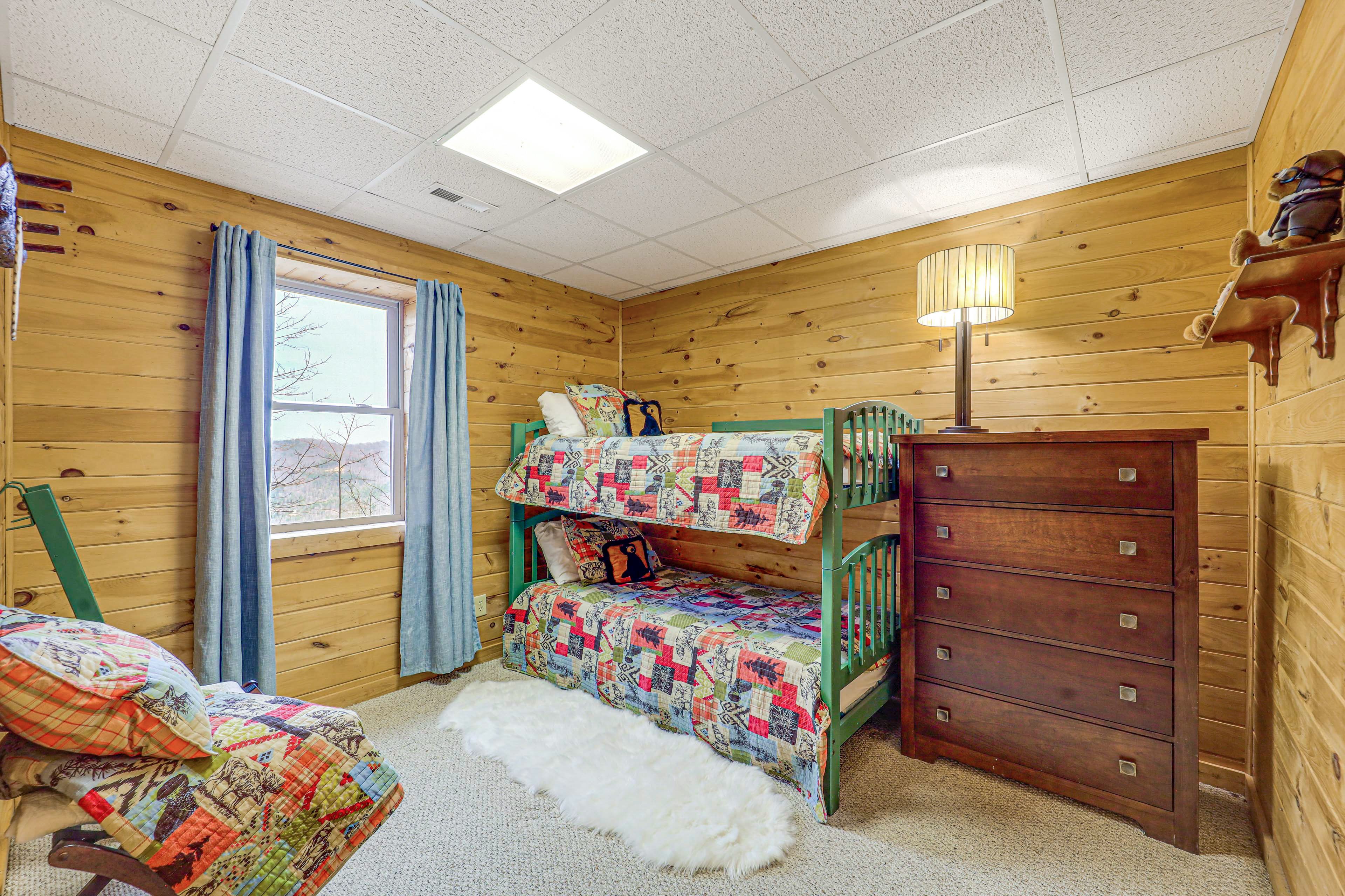 Bedroom 1 | Twin Bunk Bed | Lower Level