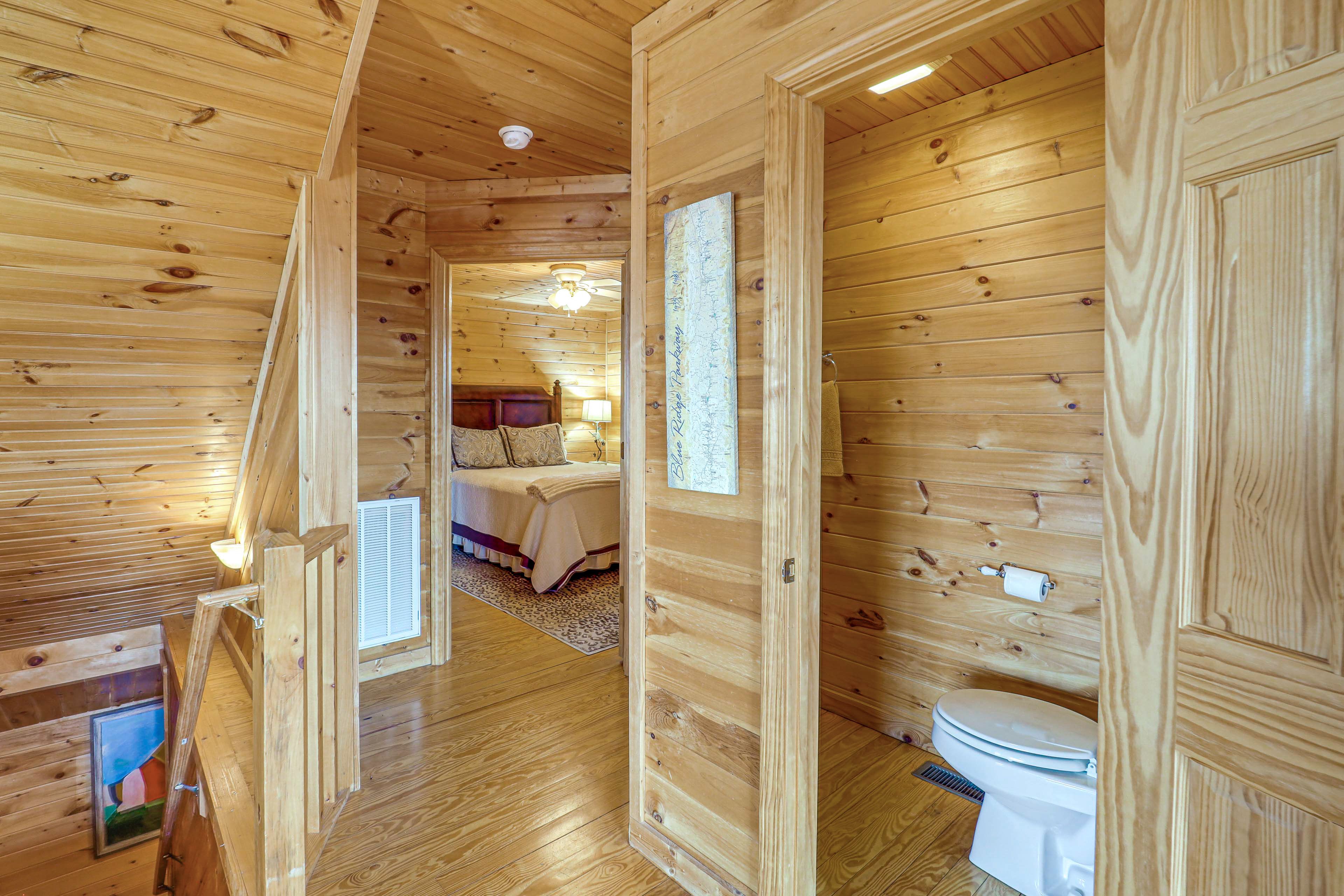 Stairs to Upper Level | Half Bath
