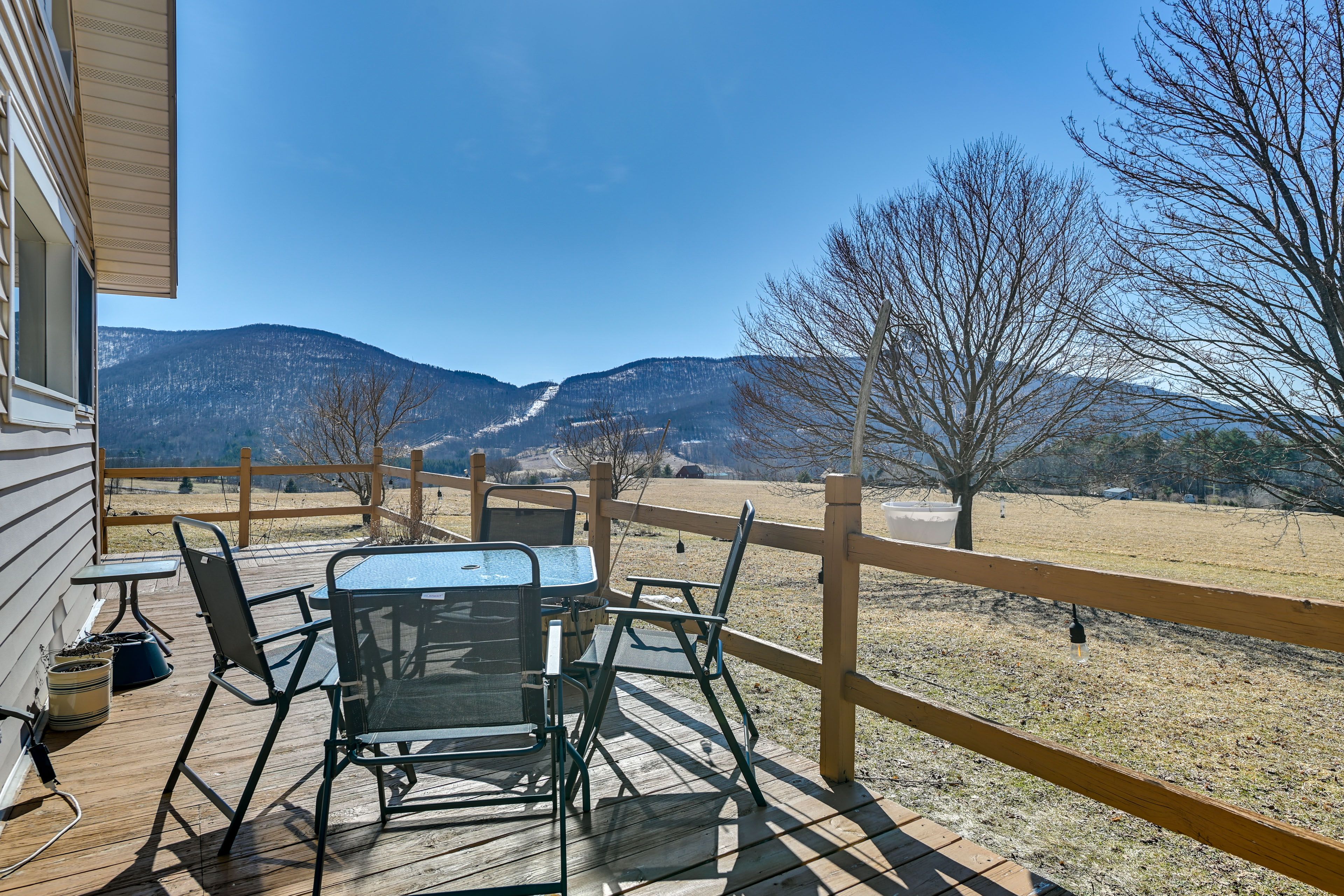 Deck | Outdoor Dining | Mountain Views